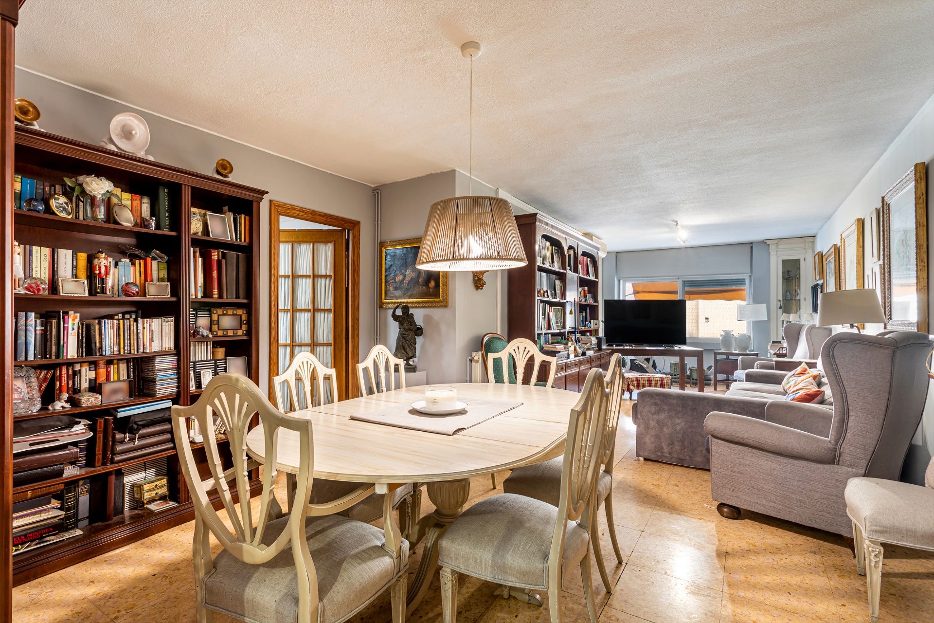 Dining room of Flat for sale in  Valencia Capital  with Air Conditioner, Heating and Terrace