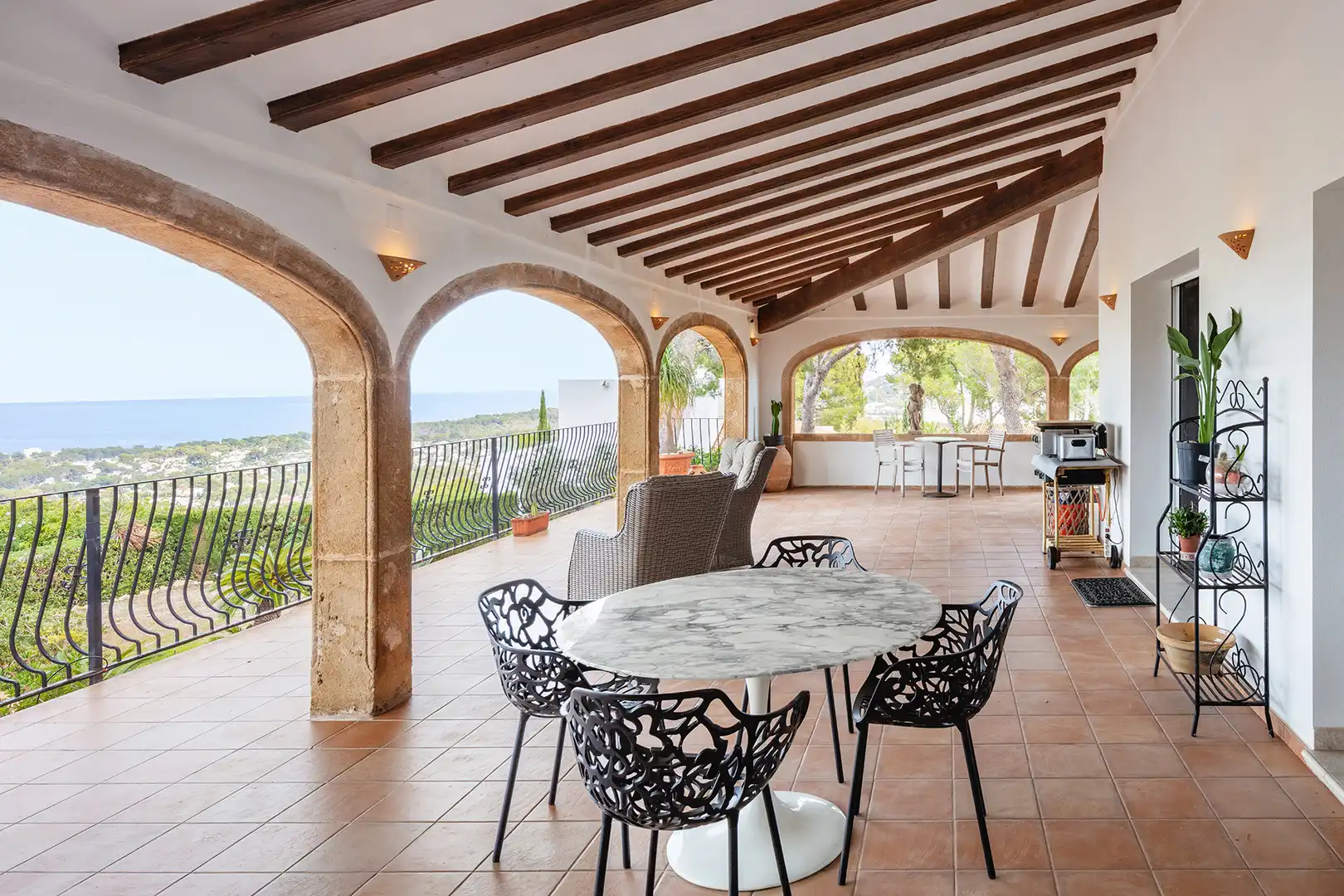 Terrace of Houses for sale in Jávea / Xàbia  with Air Conditioner, Private garden and Terrace