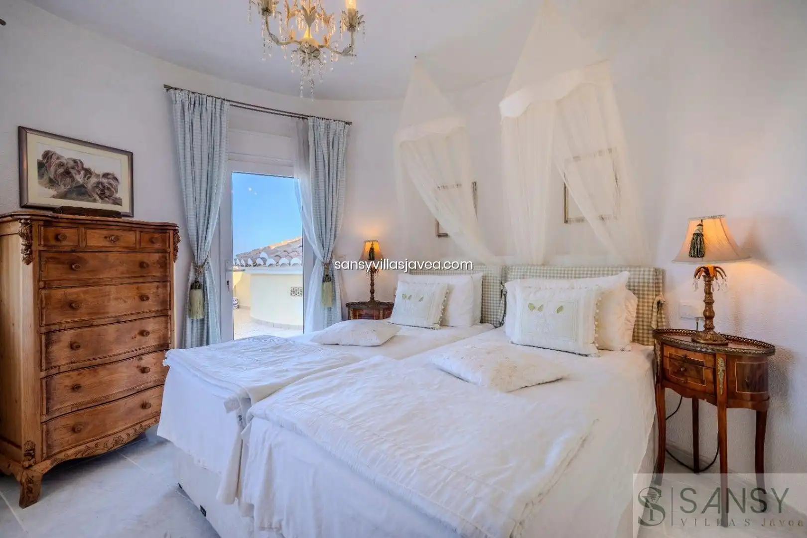 Bedroom of Houses for sale in Jávea / Xàbia  with Air Conditioner and Storage room
