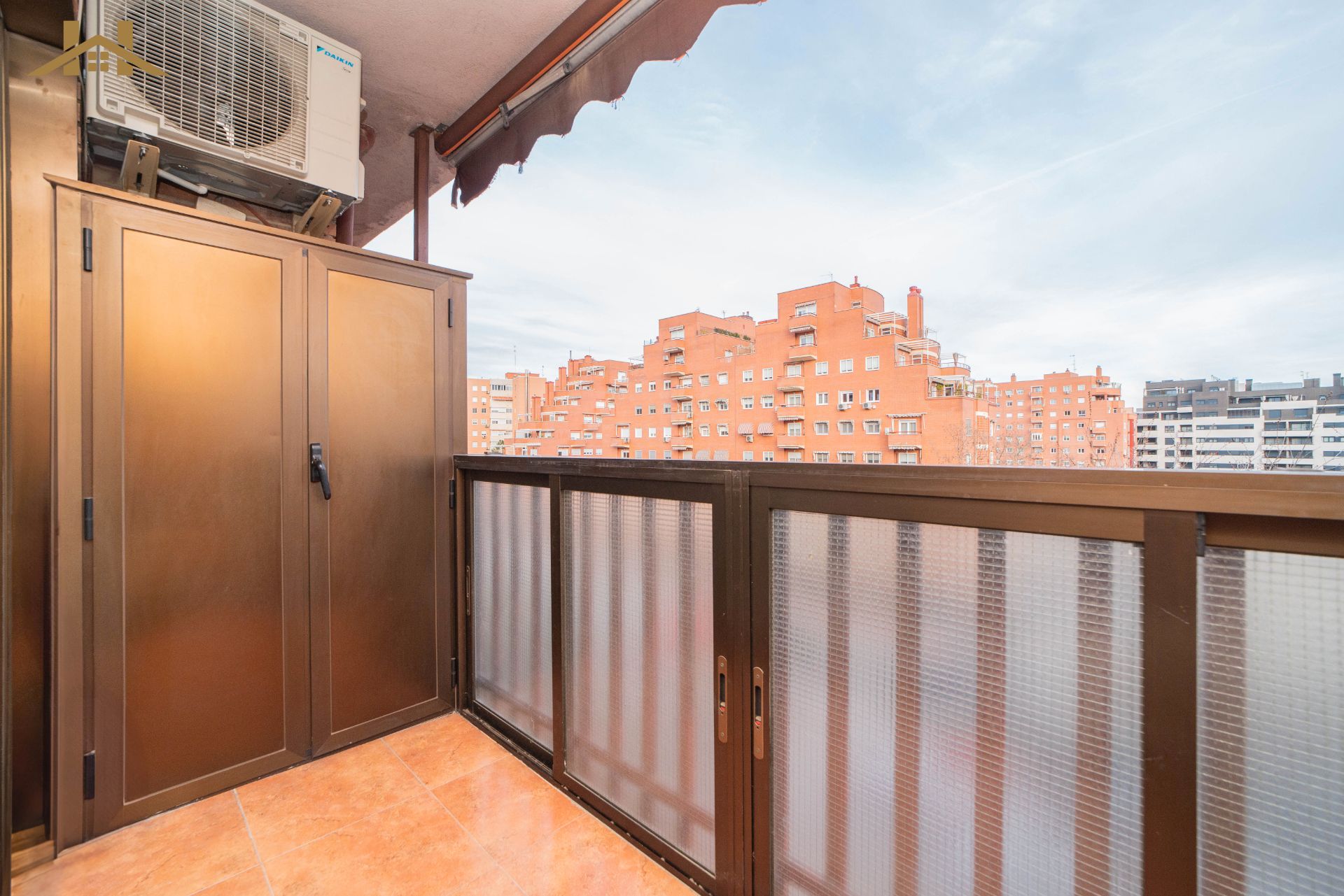Balcony of Flat for sale in Móstoles  with Air Conditioner, Heating and Terrace