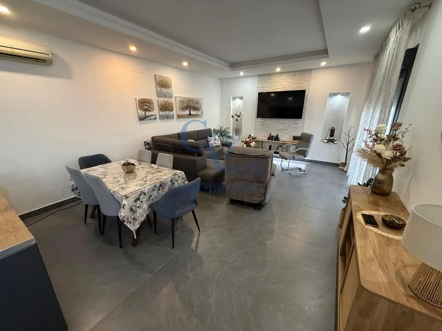 Sala de estar de Finca rústica en venta en Dos Hermanas con Aire acondicionado, Calefacción y Trastero