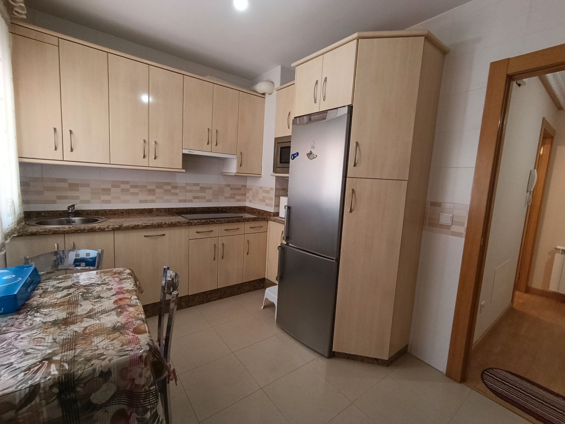 Kitchen of Flat for sale in Benavente  with Heating, Parquet flooring and Storage room