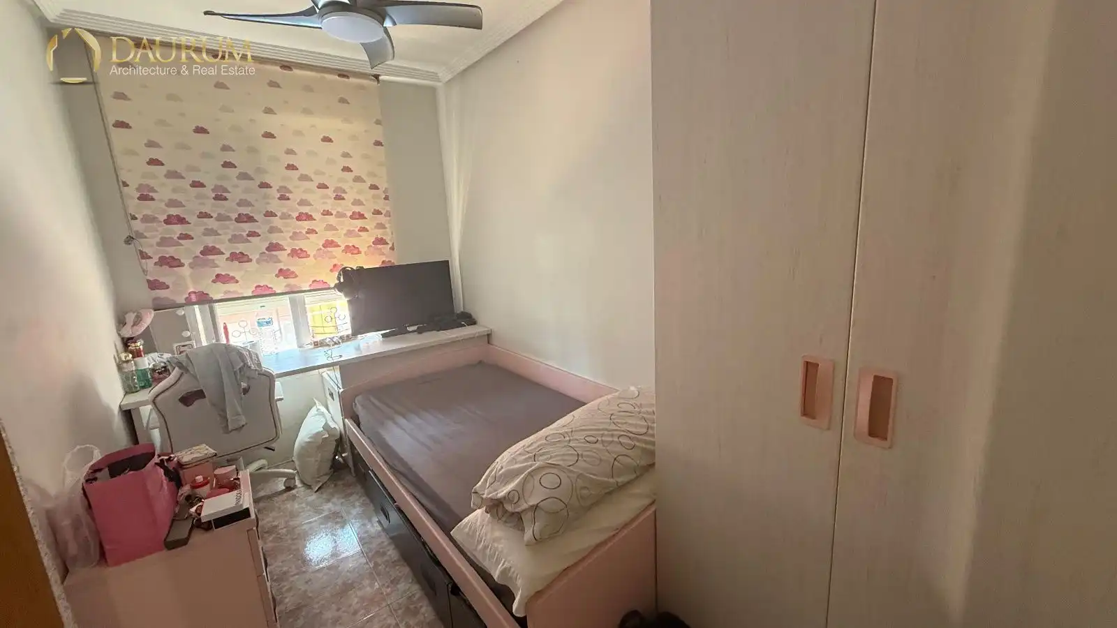 Schlafzimmer von Wohnung zum Verkauf in Alicante / Alacant mit Klimaanlage, Heizung und Abstellraum
