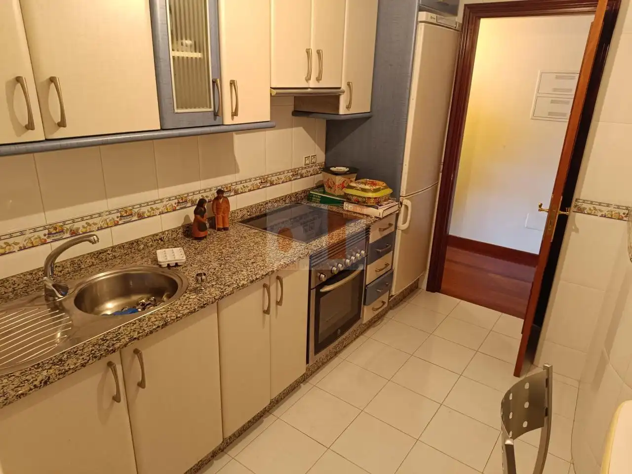 Cocina de Apartamento en venta en Moaña con Calefacción y Trastero