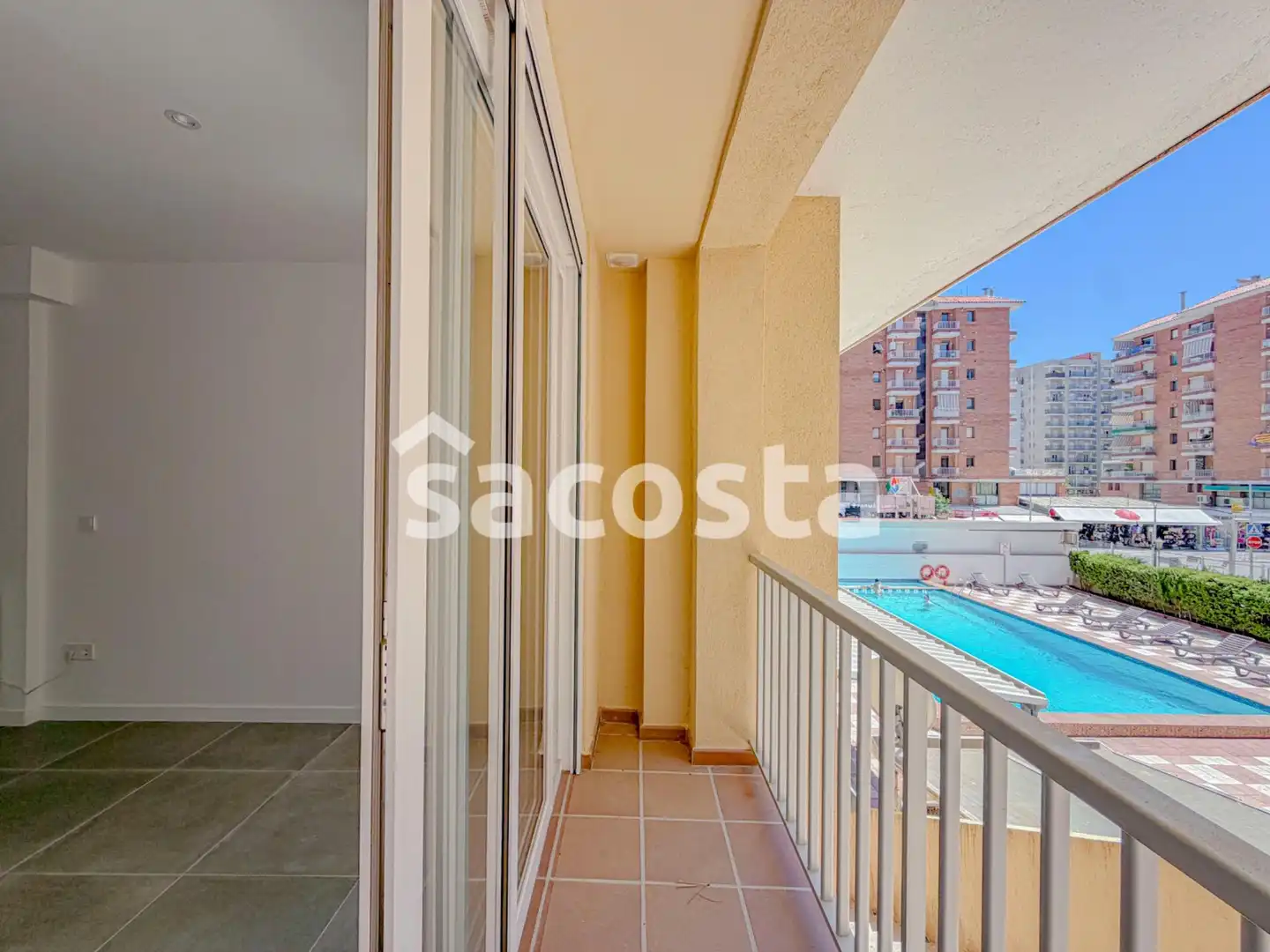 Terrasse von Wohnungen zum Verkauf in Blanes mit Heizung, Terrasse und Balkon