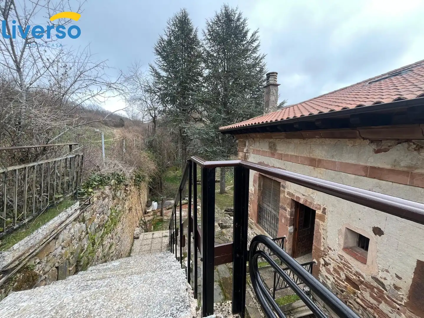 Exterior view of Houses for sale in Pineda de la Sierra  with Private garden, Terrace and Furnished