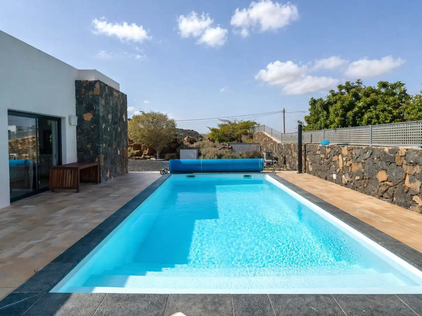 Piscina de Casa o chalet en venta en La Oliva con Jardín privado, Terraza y Trastero