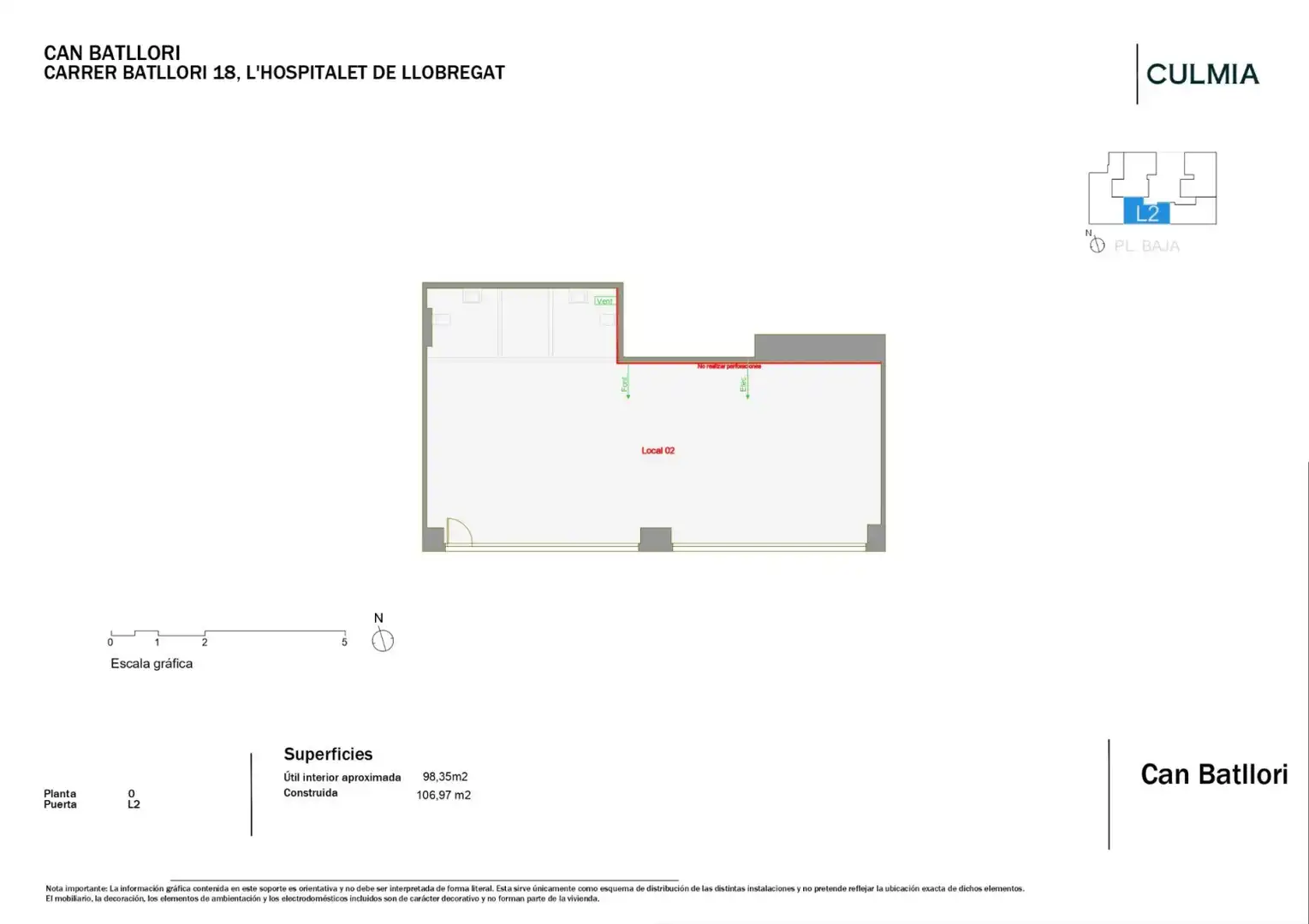 Local de alquiler en L'Hospitalet de Llobregat