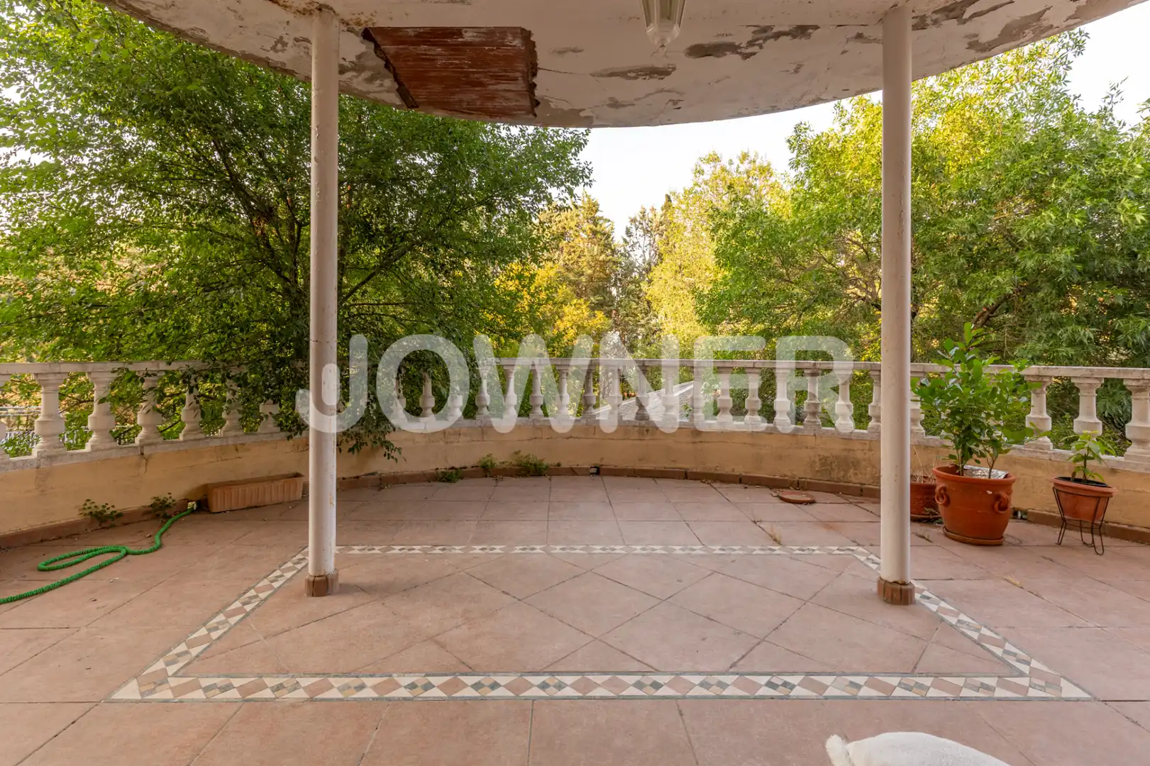 Terrassa de Casa o xalet en venda en Las Rozas de Madrid amb Aire condicionat, Calefacció i Jardí privat