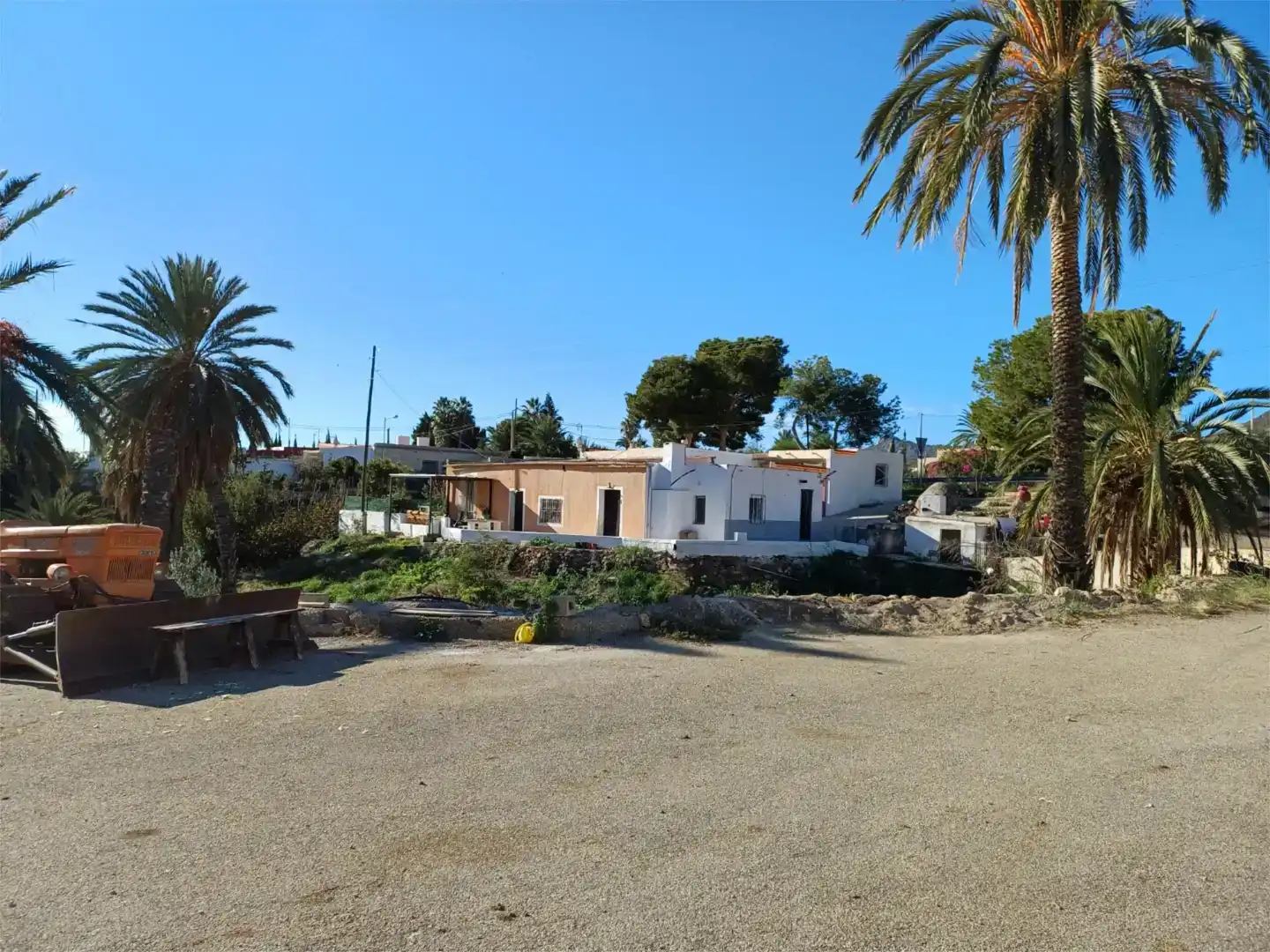 Vista exterior de Finca rústica en venda en Pulpí amb Aire condicionat i Piscina
