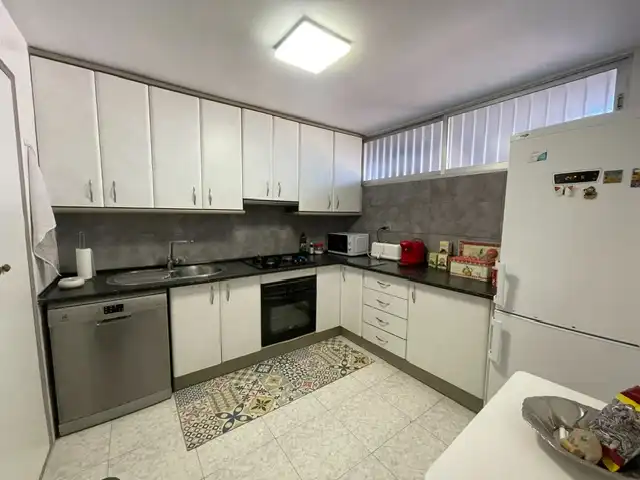 Kitchen of Flat for rent in Alicante / Alacant  with Air Conditioner, Heating and Furnished