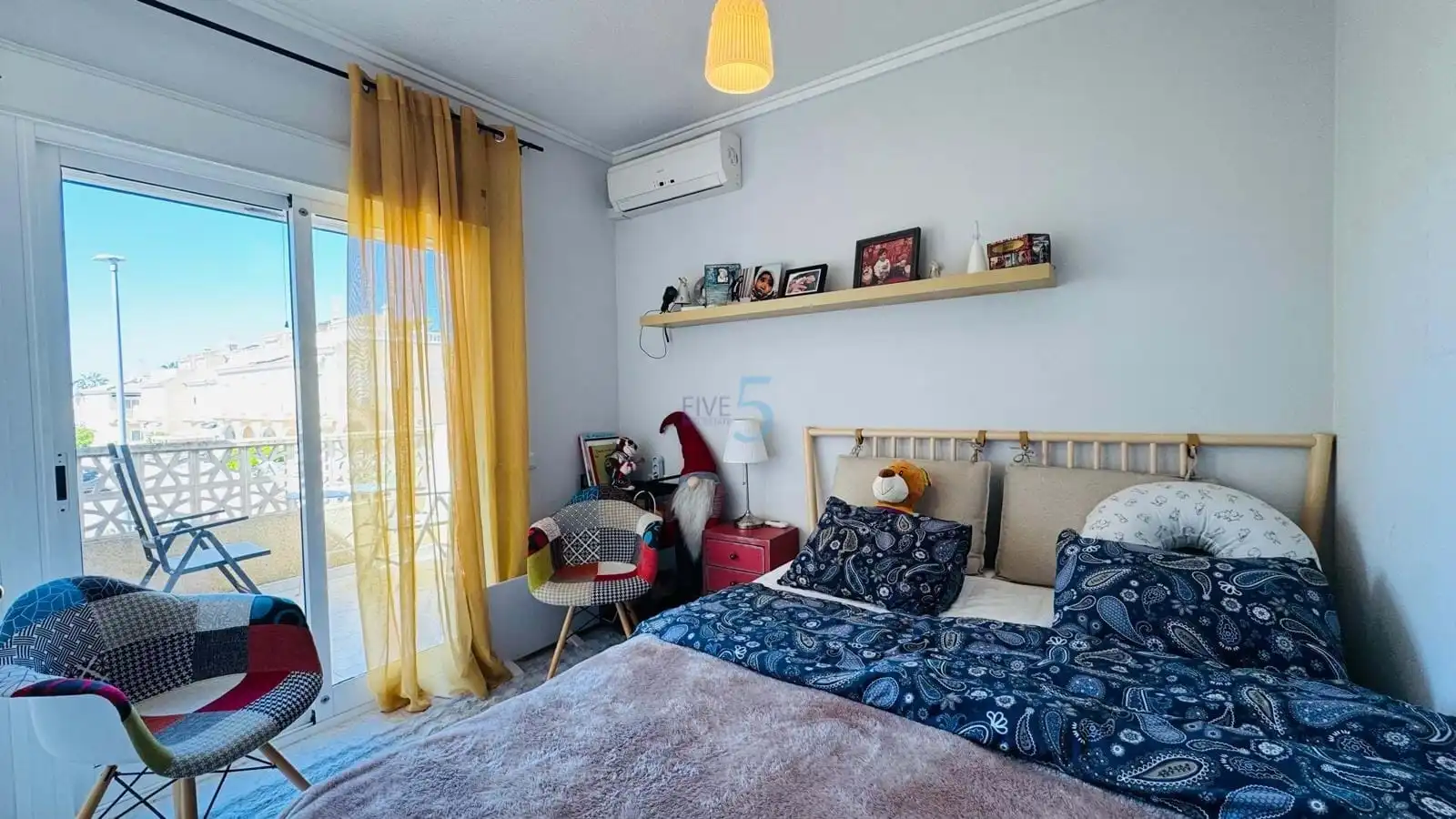 Habitación de Casa adosada en venta en Rojales con Aire acondicionado, Piscina y Balcón
