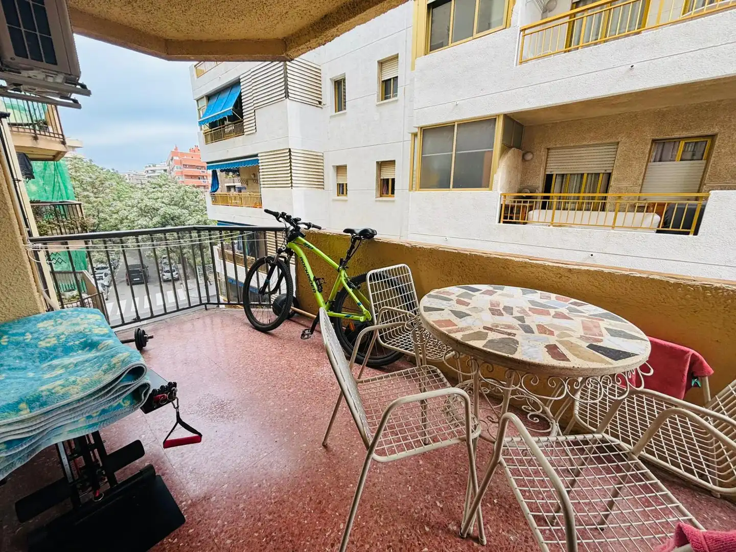 Balcony of Flat for sale in Salou  with Air Conditioner, Terrace and Furnished