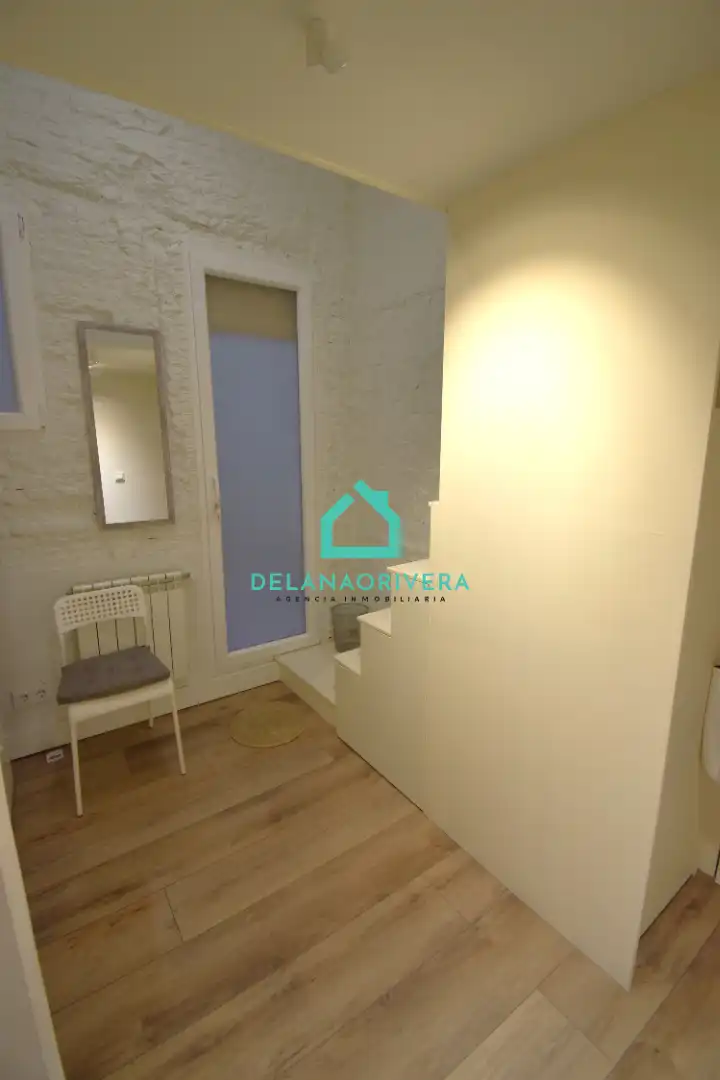 Schlafzimmer von Wohnung zur Miete in Madrid mit Heizung, Möbliert und Ofen