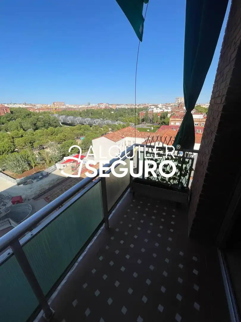 Terraza de Piso de alquiler en Madrid con Aire acondicionado, Calefacción y Terraza
