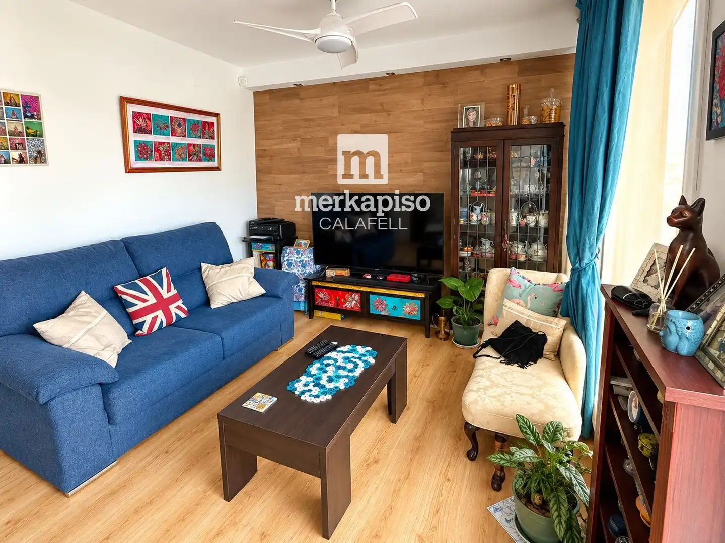 Living room of Flat for sale in Calafell  with Heating, Terrace and Storage room