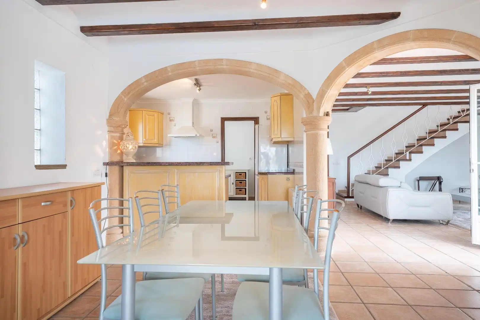 Kitchen of Houses for sale in Jávea / Xàbia  with Air Conditioner, Heating and Private garden