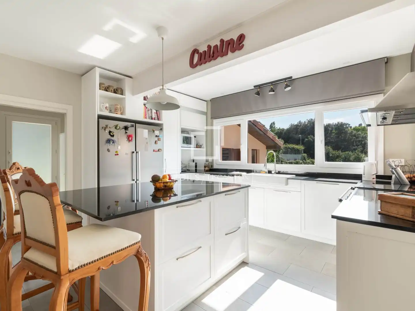 Kitchen of Houses for sale in Sant Cugat del Vallès  with Air Conditioner, Heating and Private garden