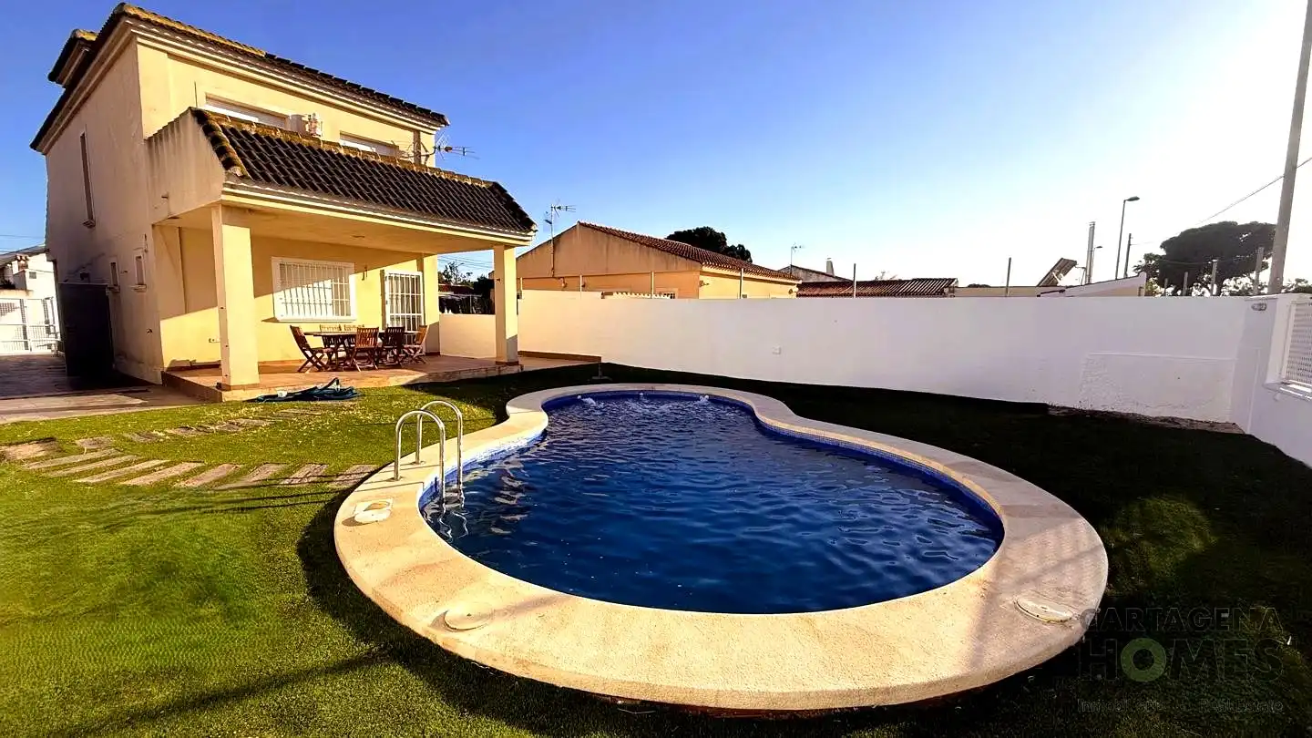Swimming pool of Houses for sale in Cartagena  with Air Conditioner, Private garden and Terrace