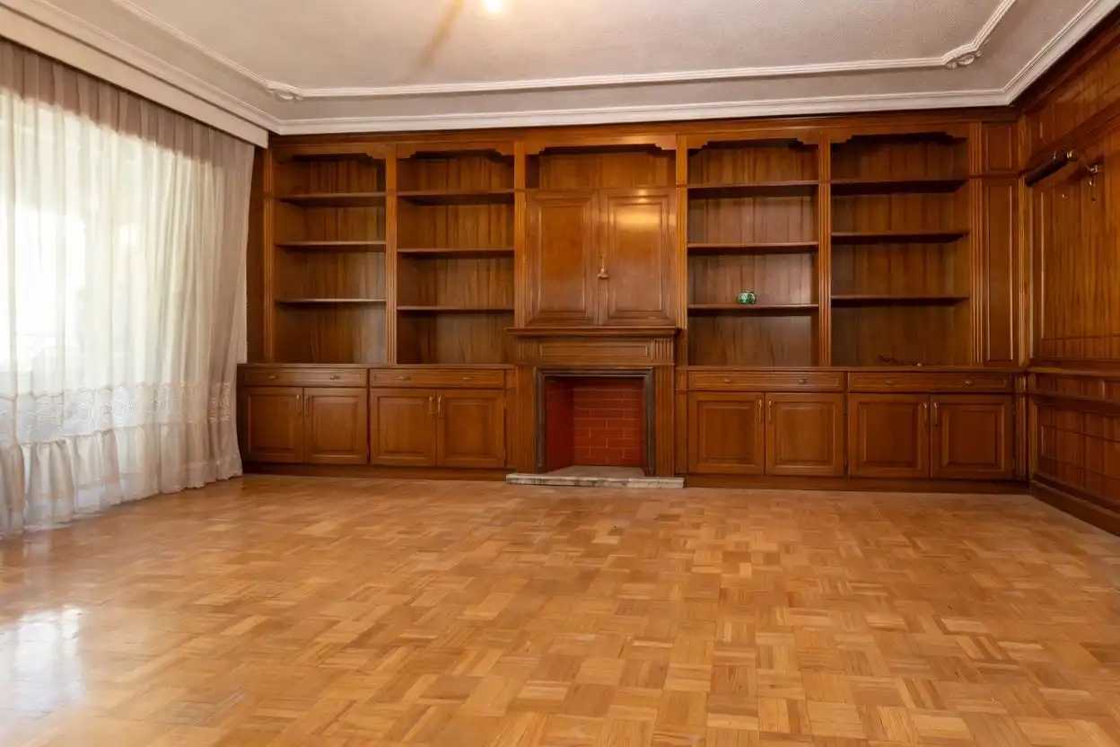 Sala de estar de Piso en venta en Alcalá de Henares con Calefacción, Parquet y Terraza
