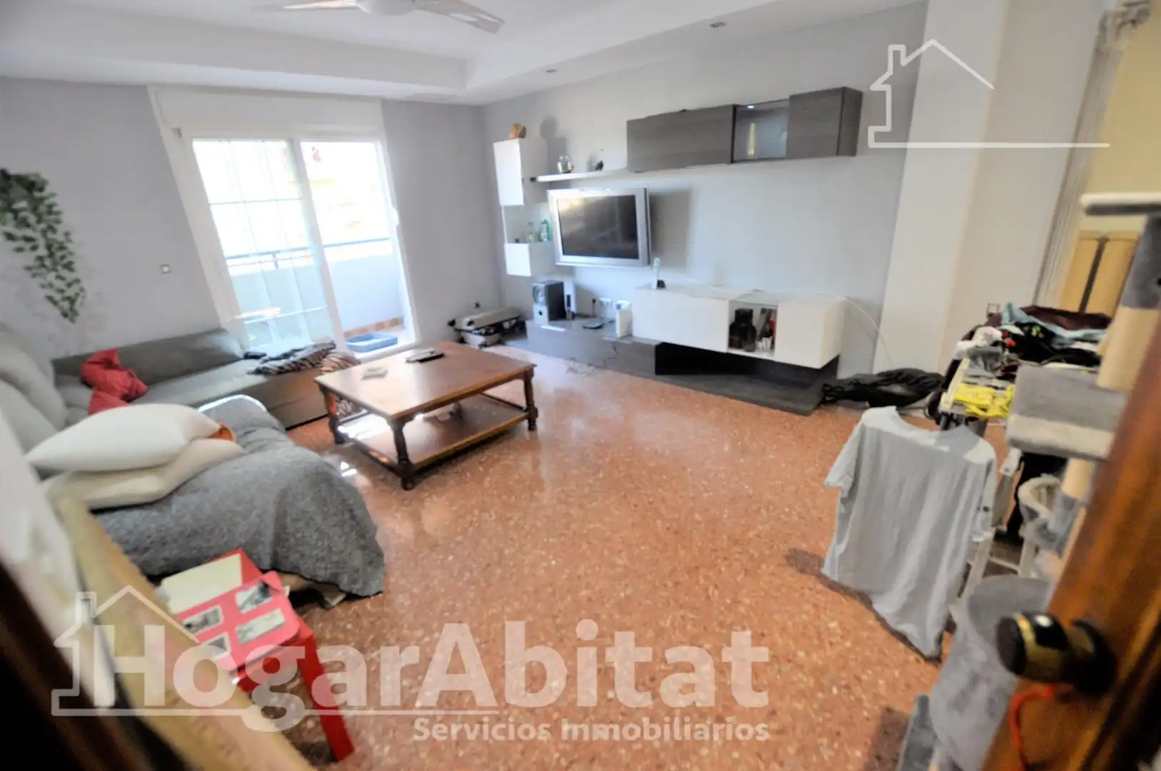 Sala d'estar de Pis en venda en Manises amb Moblat i Balcó