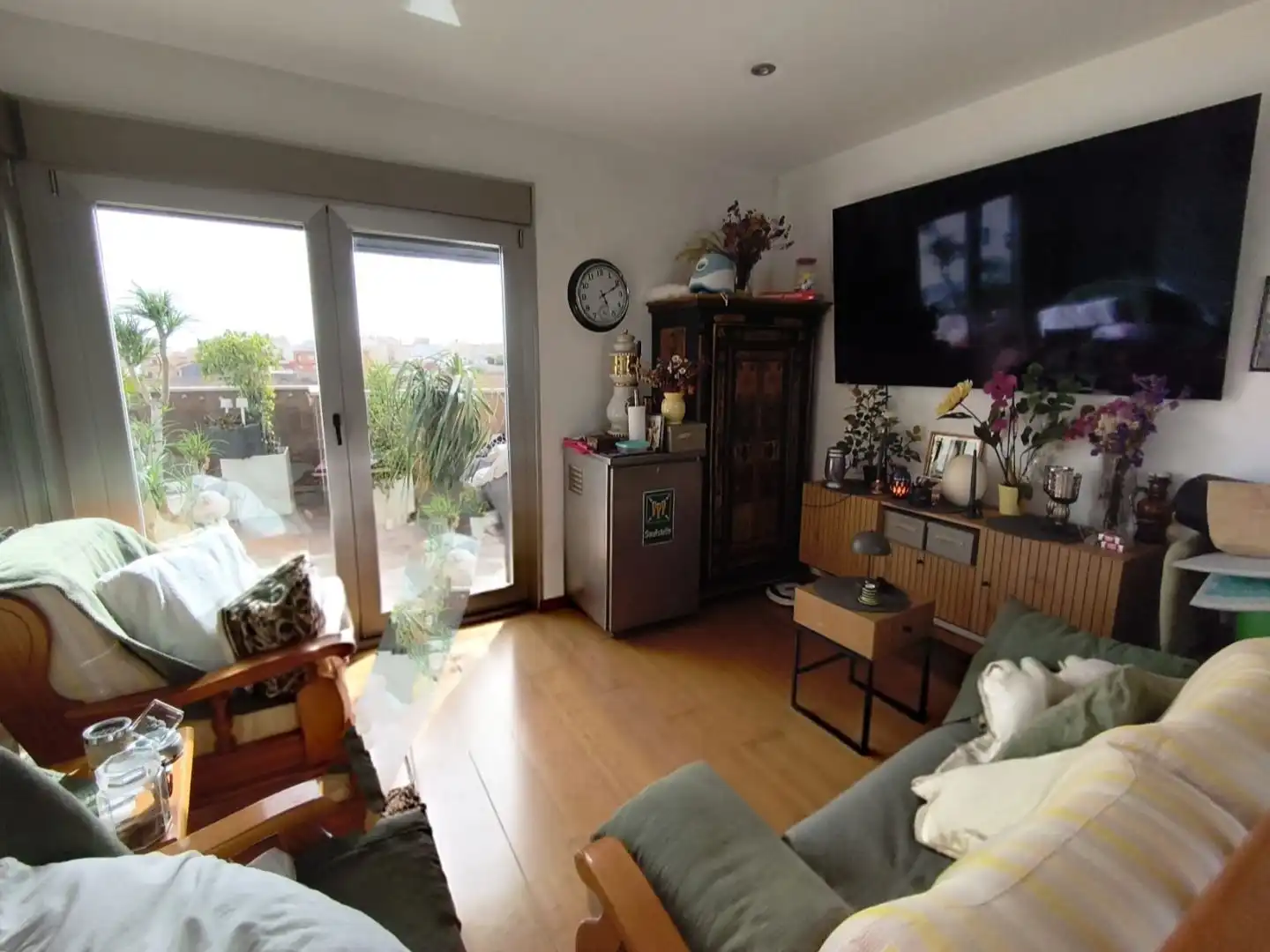 Sala d'estar de Casa o xalet en venda en Pilar de la Horadada amb Aire condicionat, Terrassa i Piscina