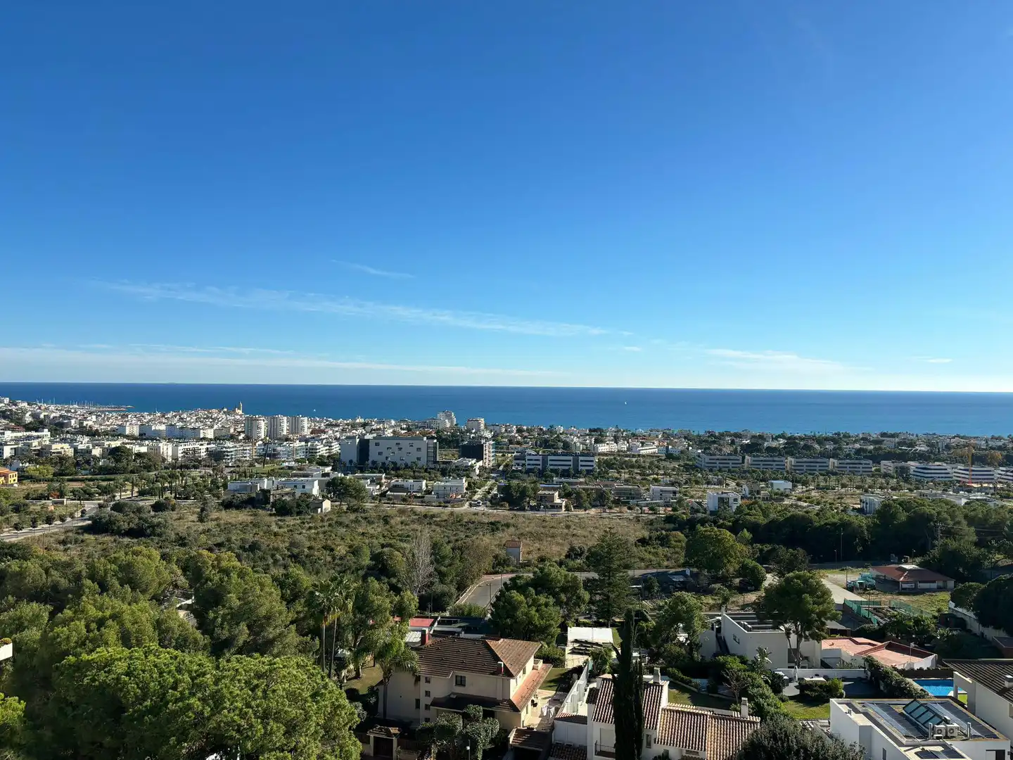 Exterior view of Flat for sale in Sitges  with Air Conditioner, Heating and Private garden