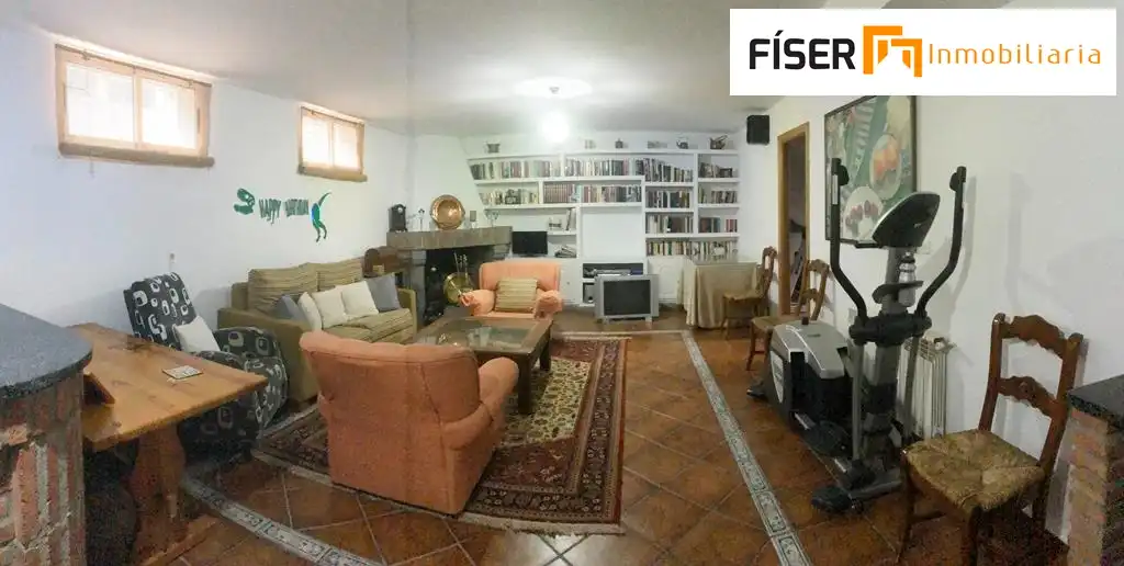 Sala d'estar de Casa o xalet en venda en Zafra amb Aire condicionat, Calefacció i Jardí privat