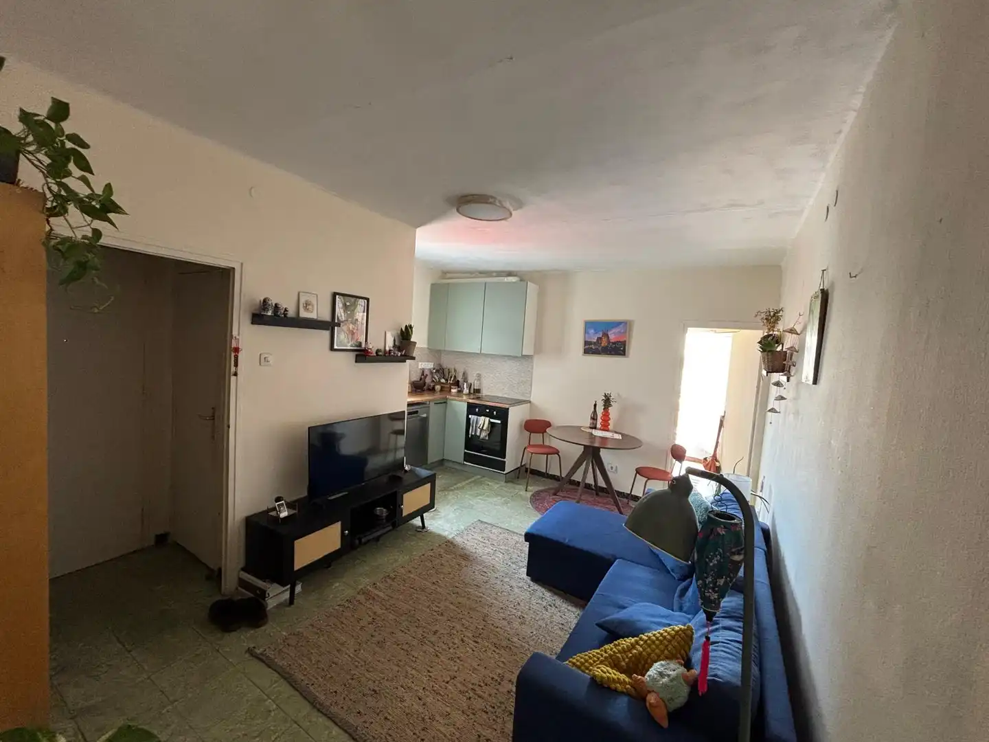 Wohnzimmer von Dachboden zum Verkauf in L'Hospitalet de Llobregat mit Balkon