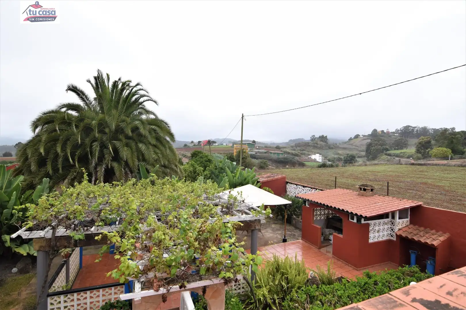 Garden of Houses for sale in Santa María de Guía de Gran Canaria  with Air Conditioner, Heating and Private garden