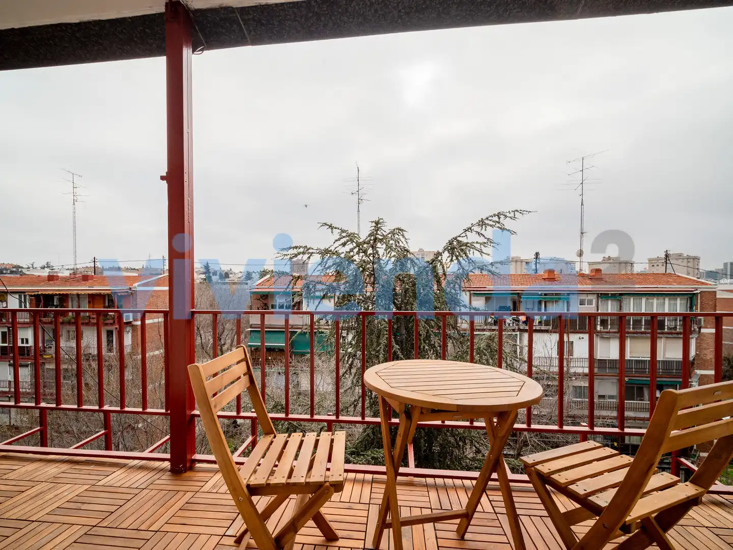 Terrasse von Wohnung zur Miete in Madrid mit Klimaanlage, Heizung und Terrasse