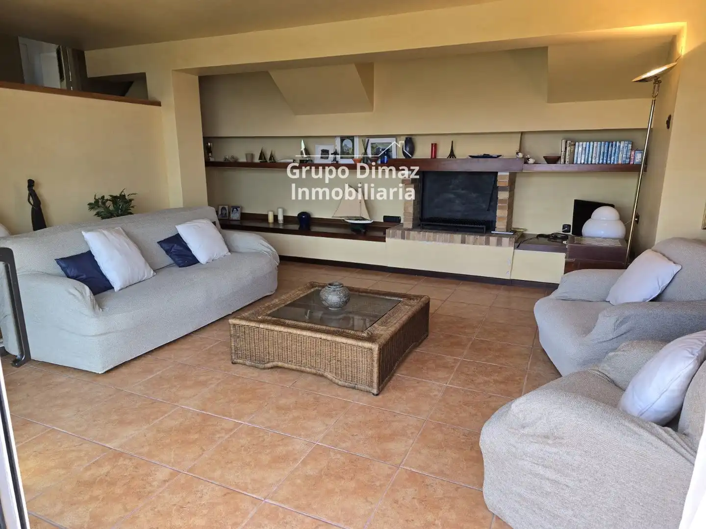 Sala d'estar de Casa o xalet en venda en Begur amb Aire condicionat i Moblat