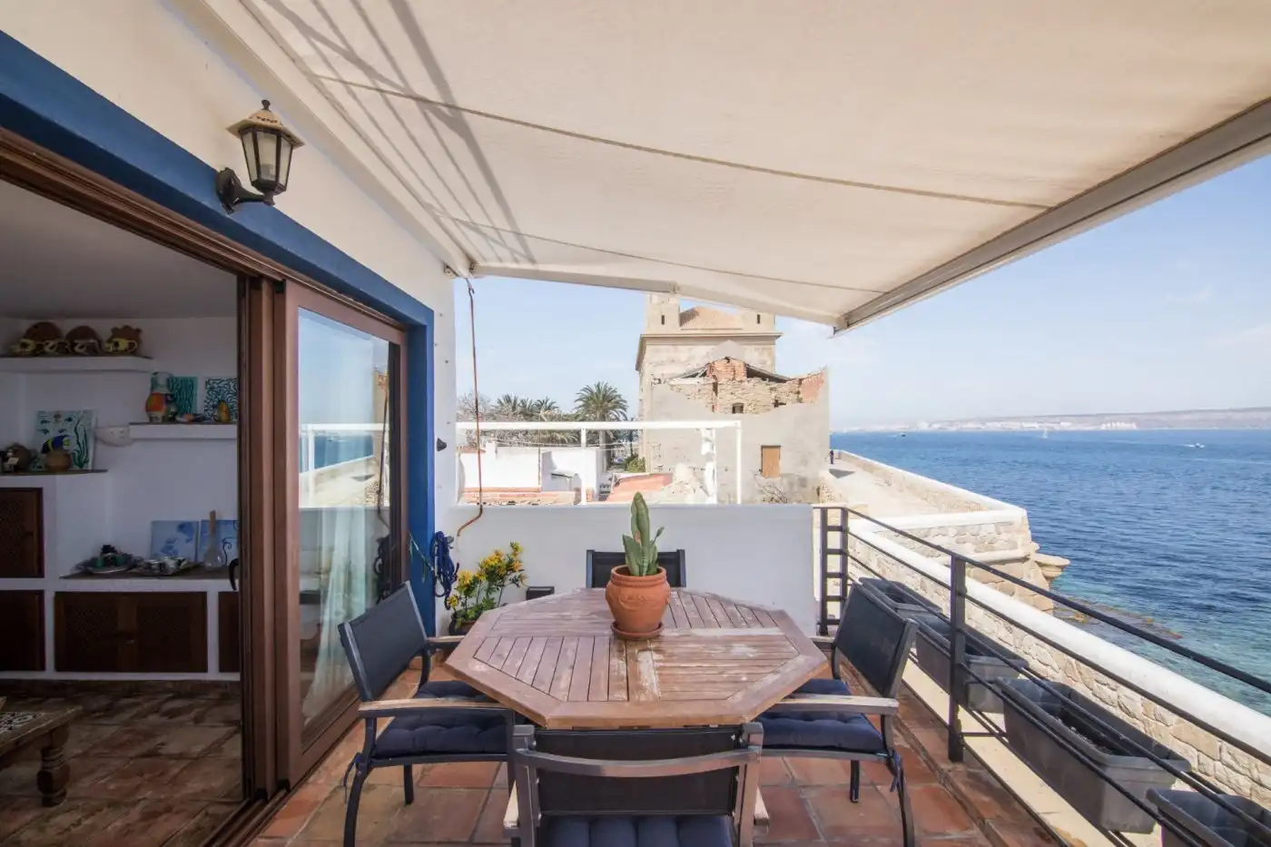 Terraza de Casa adosada de alquiler en Alicante / Alacant con Aire acondicionado, Terraza y Amueblado