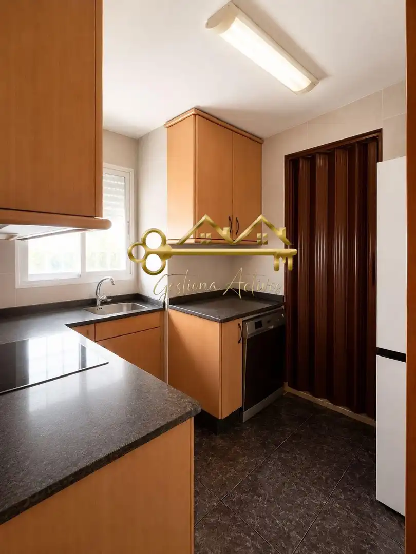 Kitchen of Flat for sale in Ontinyent  with Air Conditioner and Terrace
