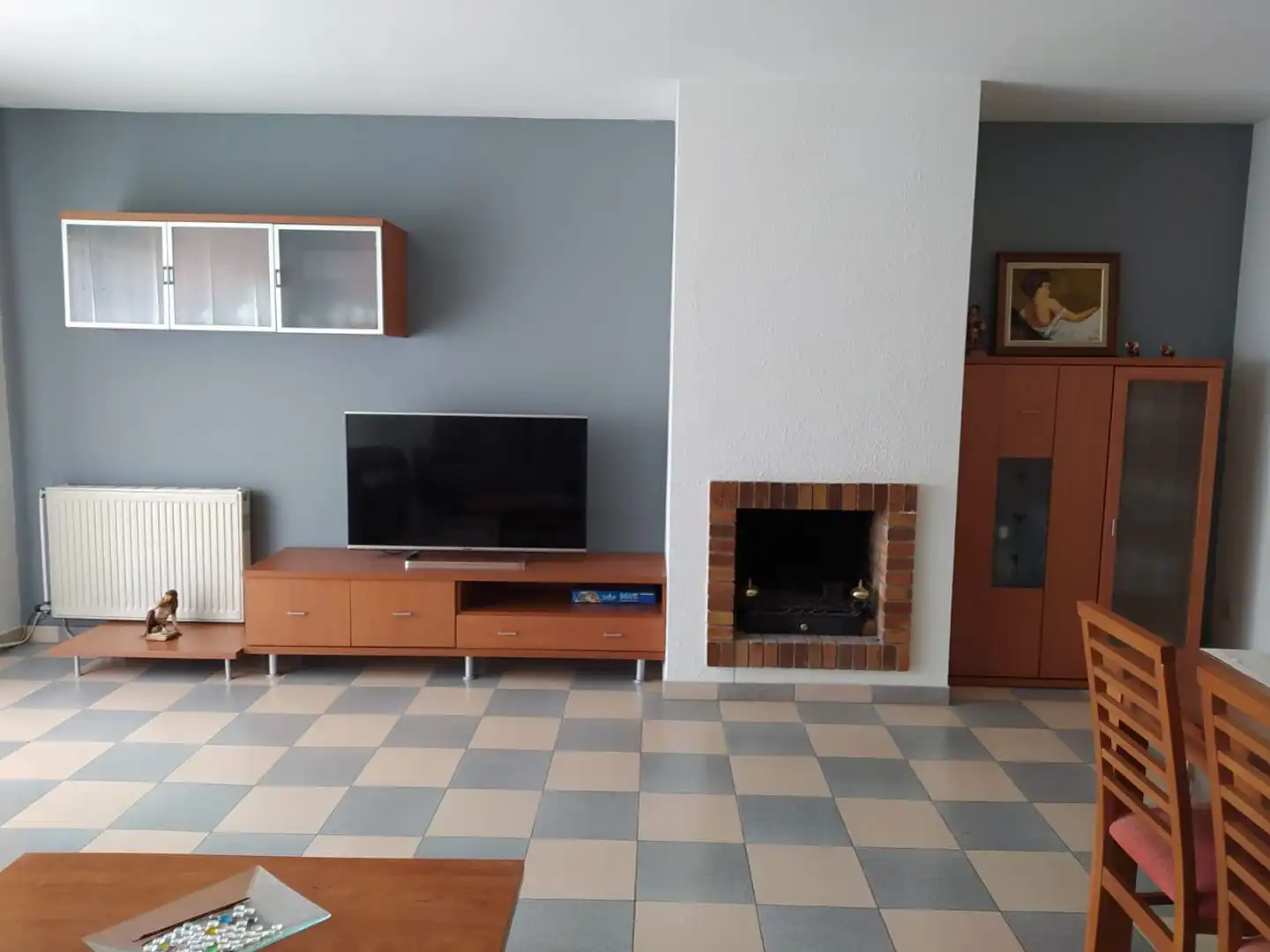 Sala d'estar de Casa o xalet en venda en Sant Vicenç de Castellet amb Aire condicionat, Terrassa i Balcó