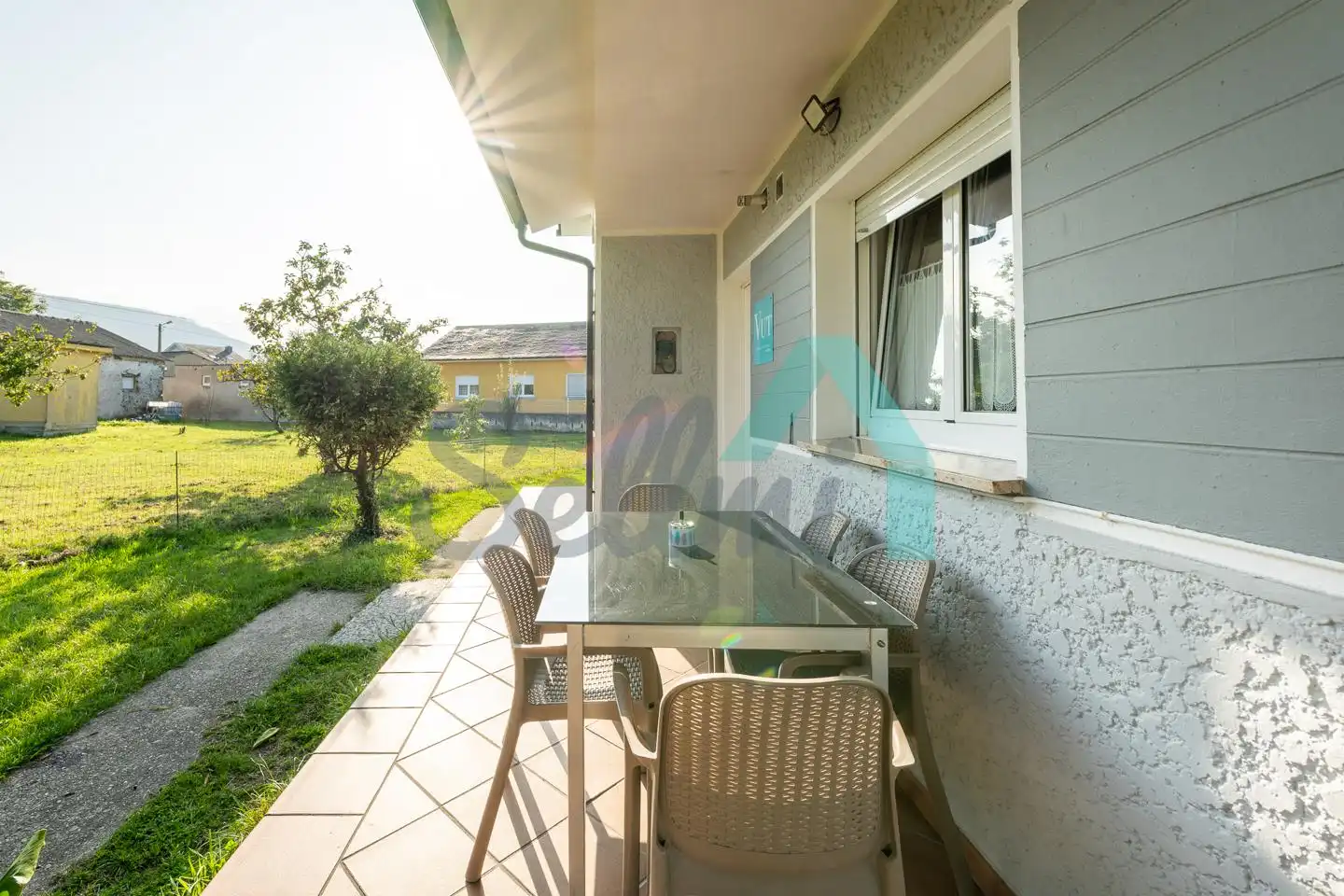 Jardín de Casa o chalet de alquiler en Valdés - Luarca con Jardín privado, Terraza y Amueblado