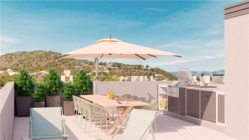 Terrassa de Àtic en venda en  Palma de Mallorca amb Aire condicionat, Terrassa i Piscina comunitària