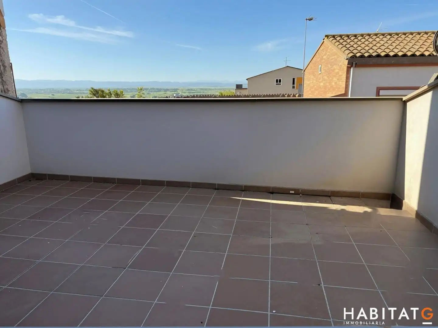 Terrassa de Casa adosada en venda en Bellpuig amb Aire condicionat, Calefacció i Jardí privat