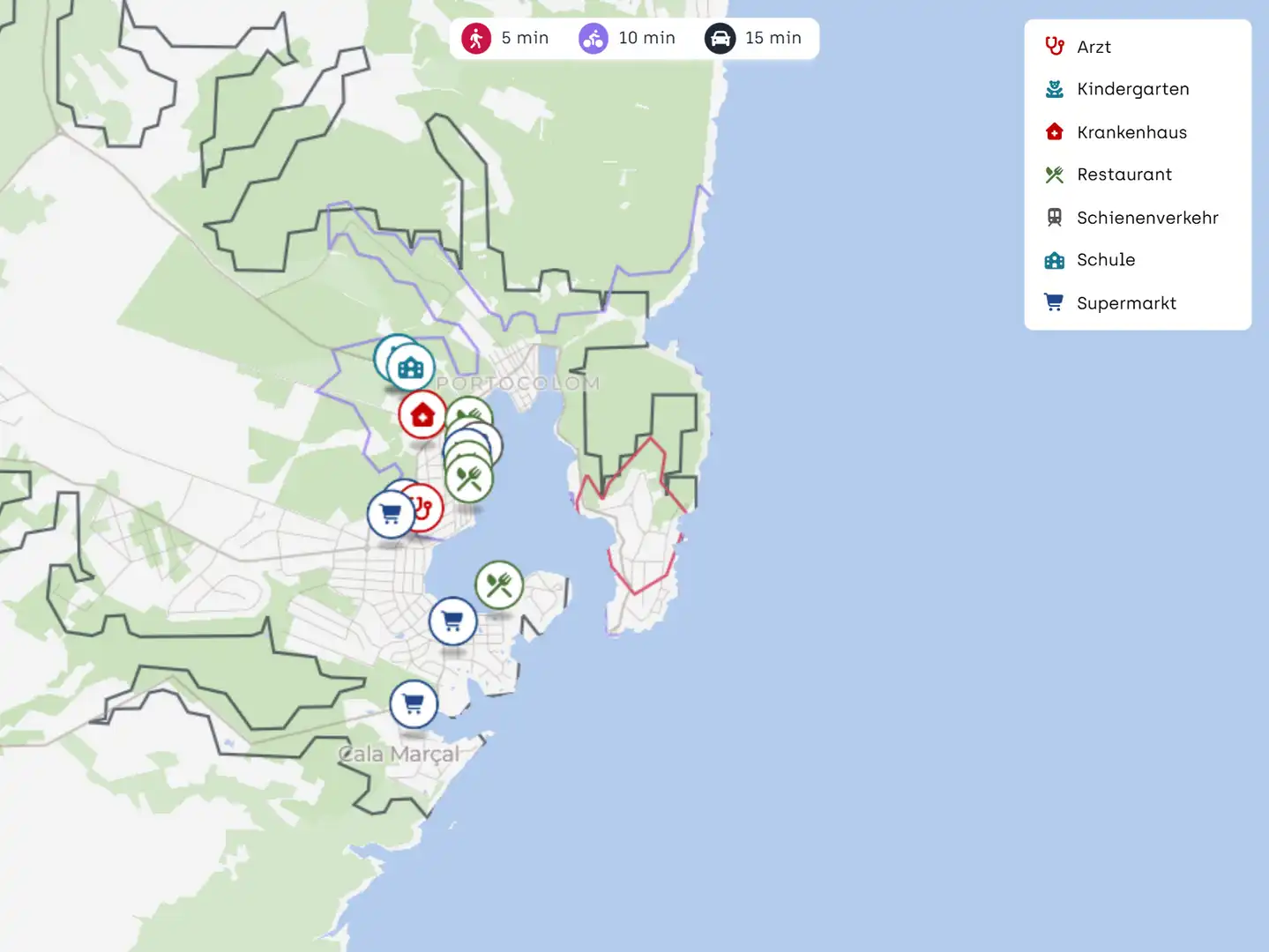 Planta baixa en venda a Portocolom
