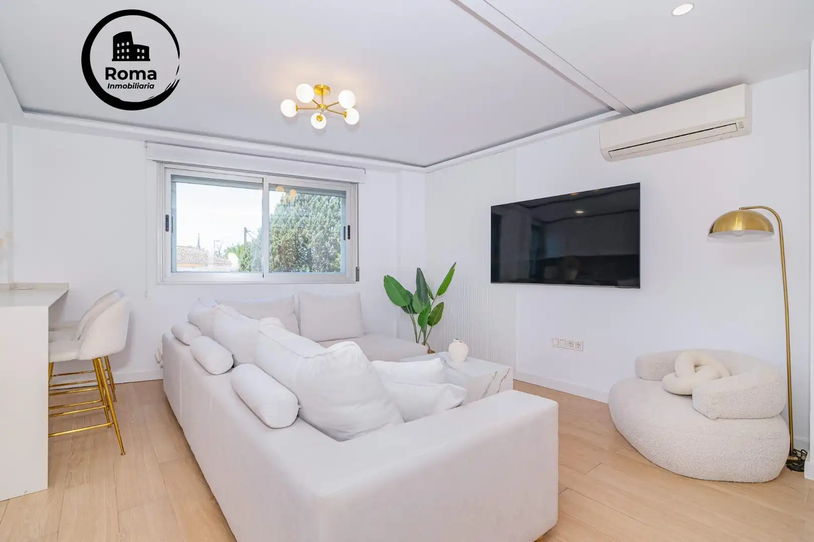 Living room of Flat for sale in Alhendín  with Air Conditioner, Heating and Terrace