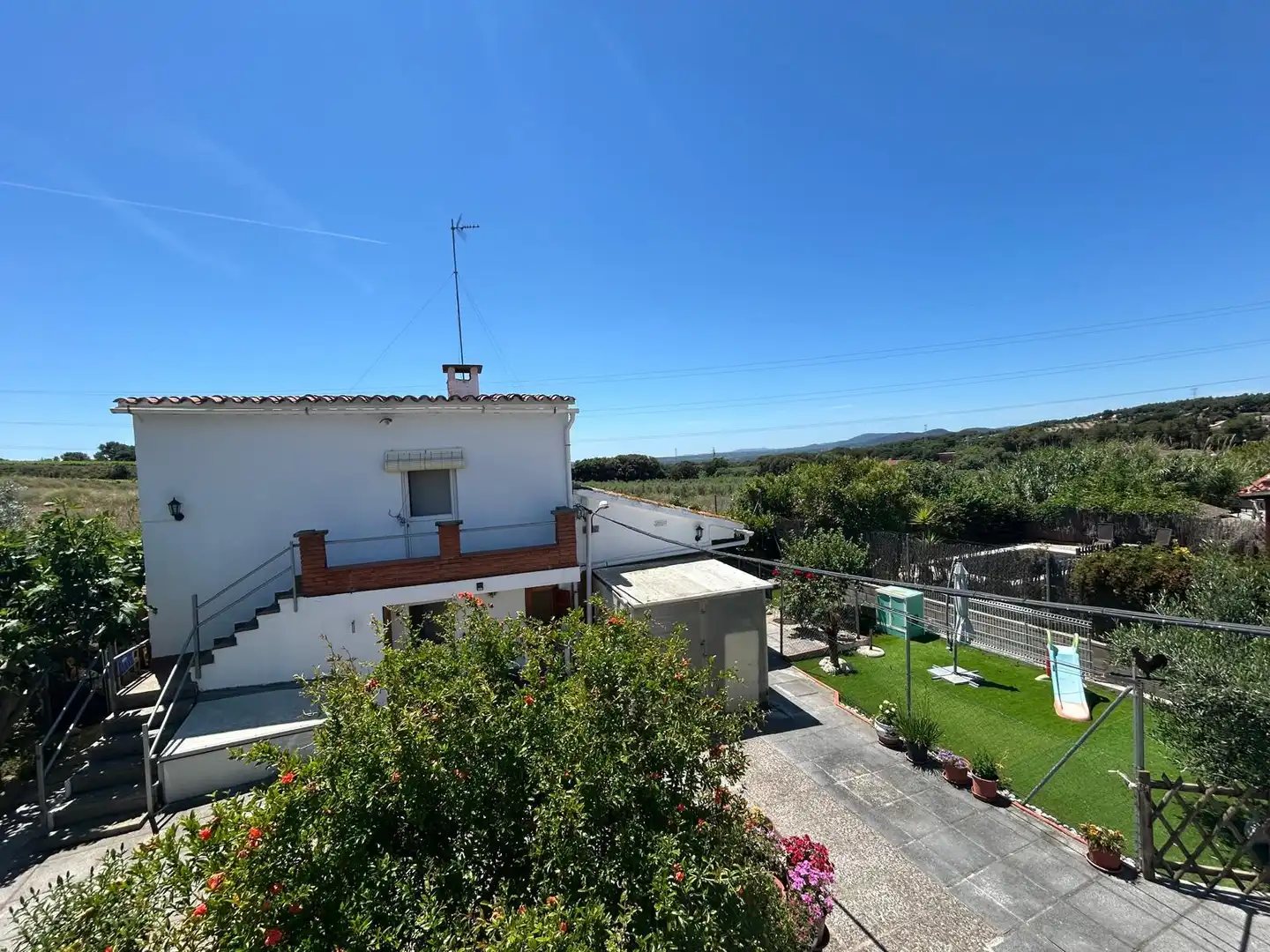 Vista exterior de Casa o xalet en venda en Piera amb Aire condicionat, Calefacció i Jardí privat