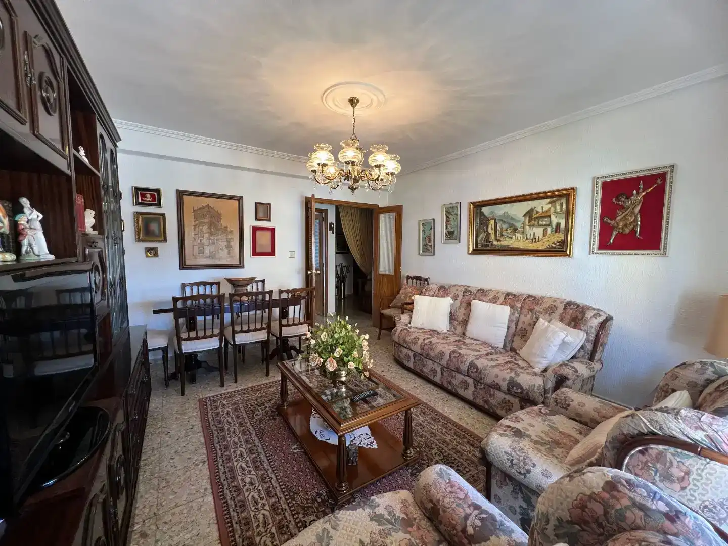 Sala d'estar de Pis en venda en Benavente amb Balcó