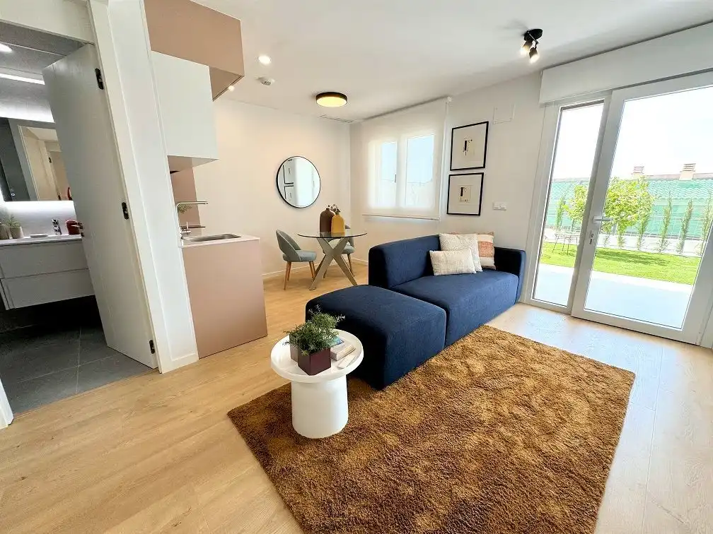 Sala de estar de Casa o chalet en venta en La Nucia con Aire acondicionado, Calefacción y Jardín privado