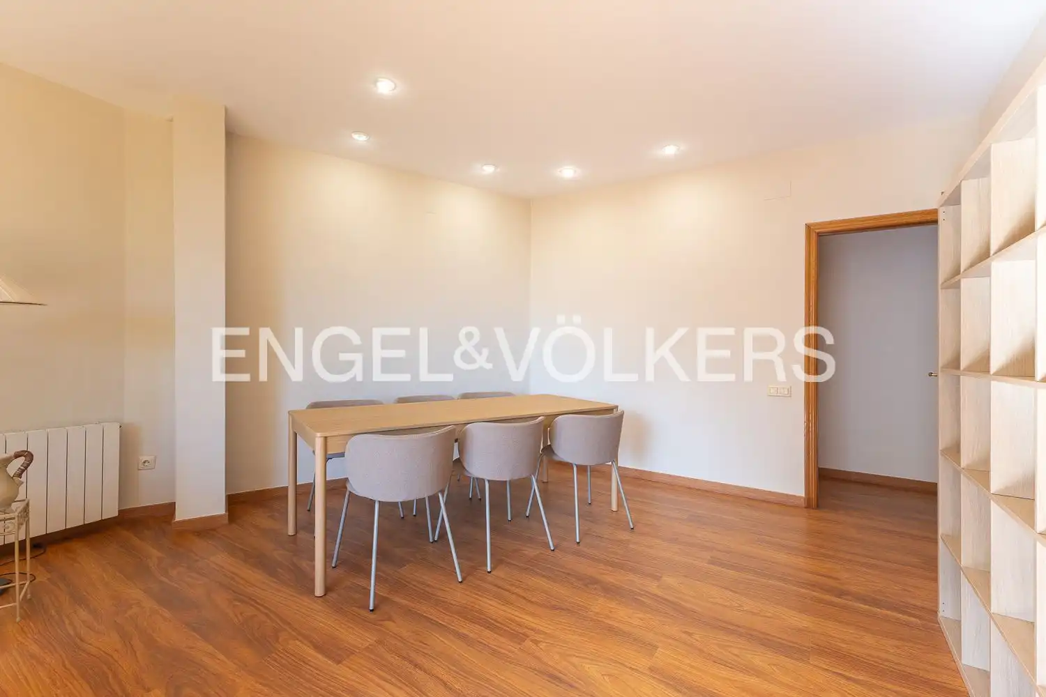 Comedor de Piso de alquiler en Valencia con Aire acondicionado, Calefacción y Parquet