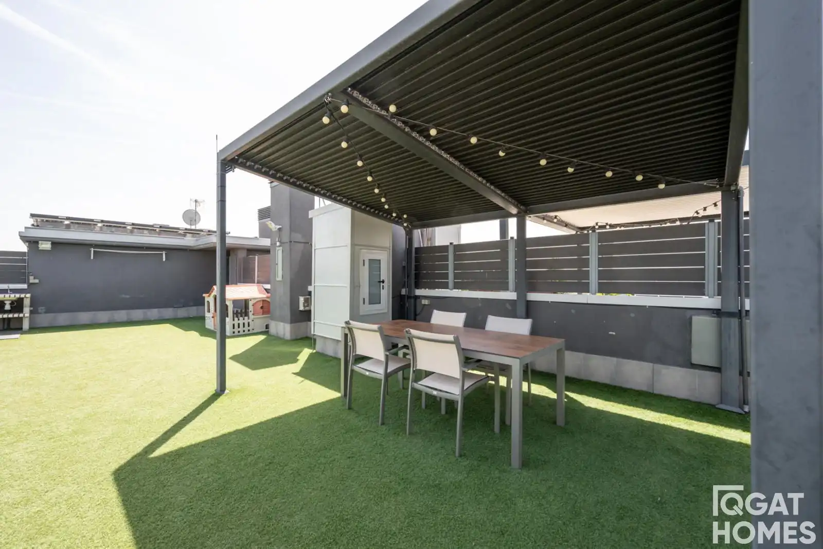 Terrace of Attic for sale in Sant Cugat del Vallès  with Air Conditioner, Heating and Storage room