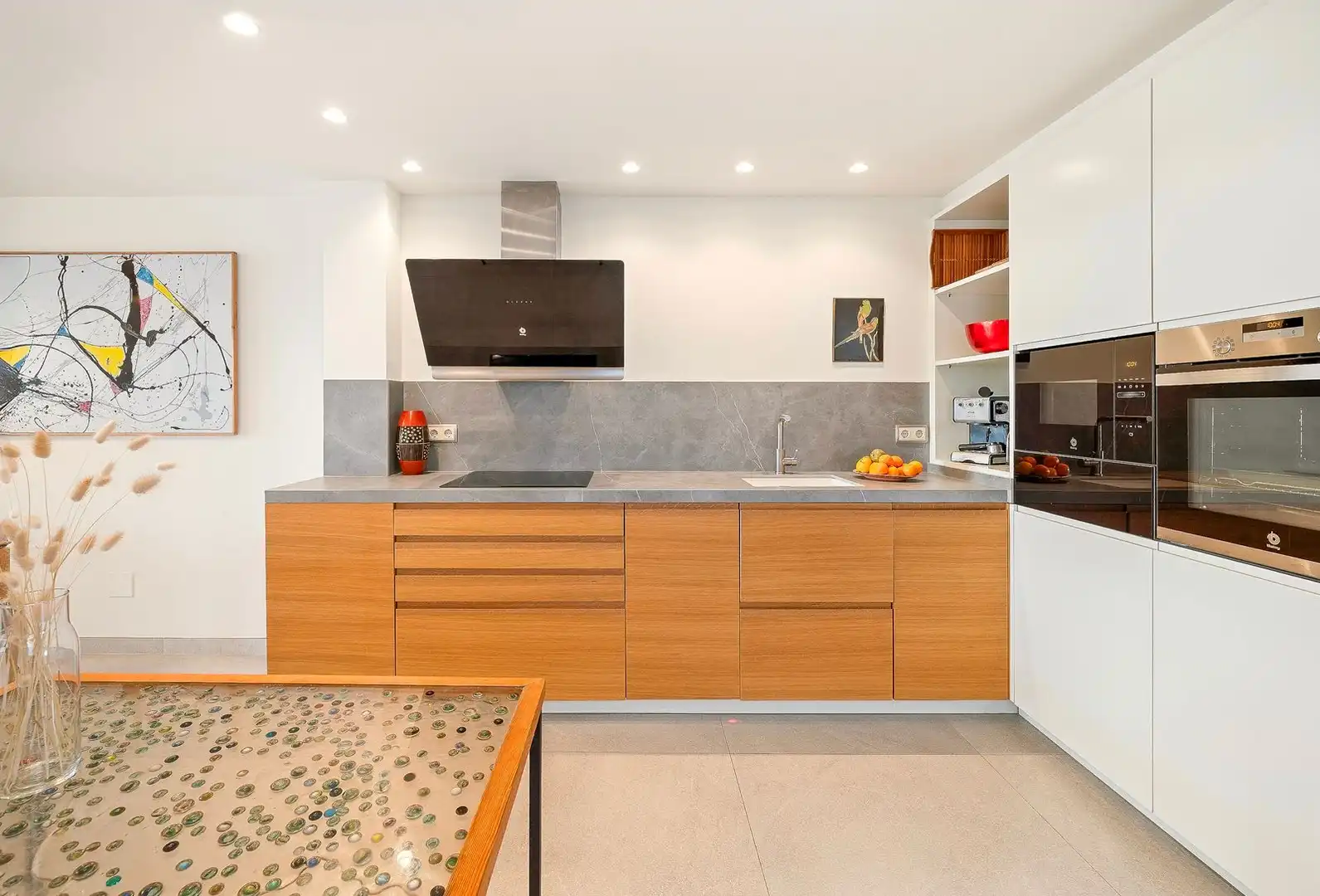 Kitchen of Attic for sale in  Palma de Mallorca  with Air Conditioner, Heating and Terrace