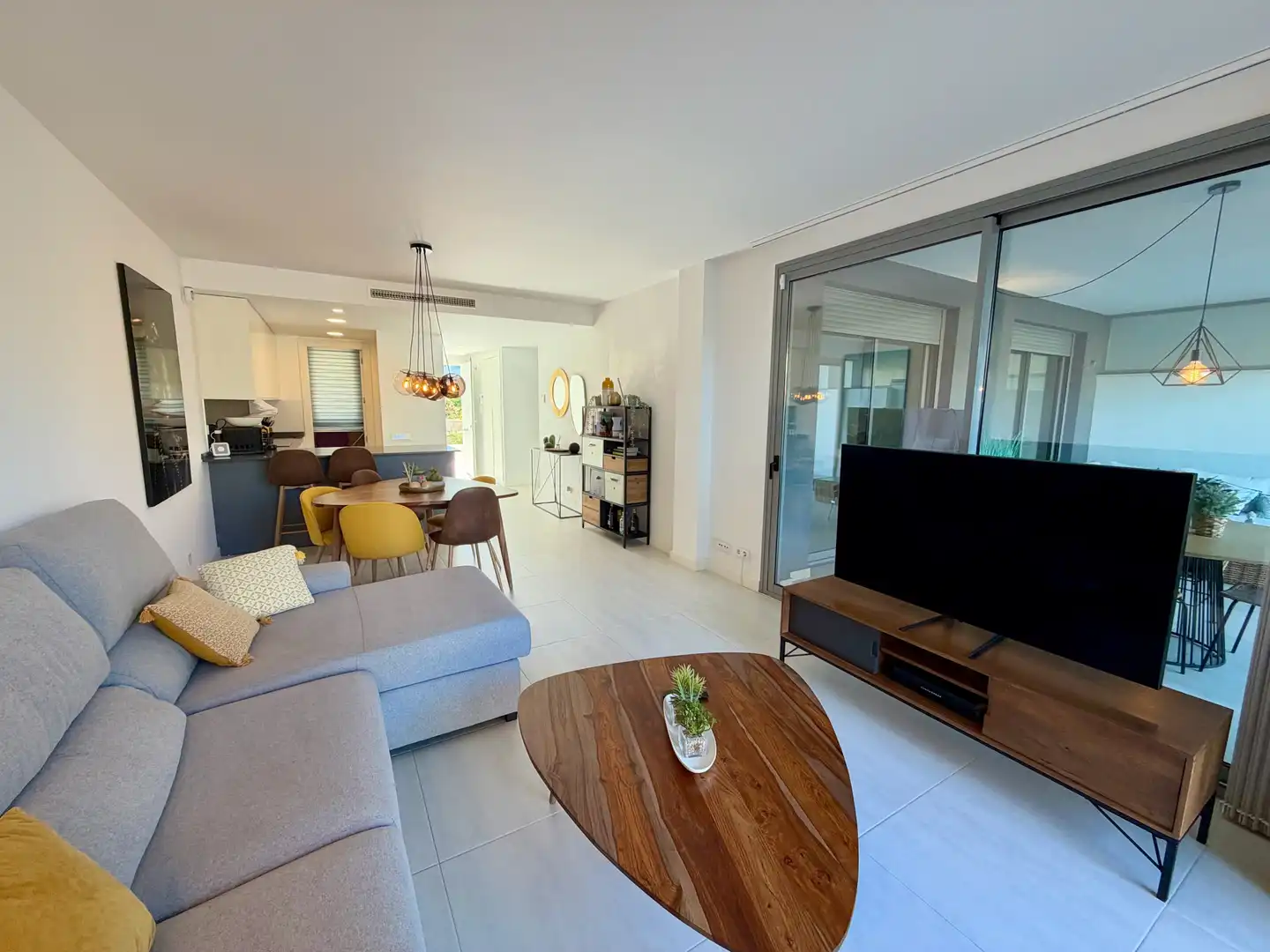 Sala de estar de Planta baja de alquiler en Selwo