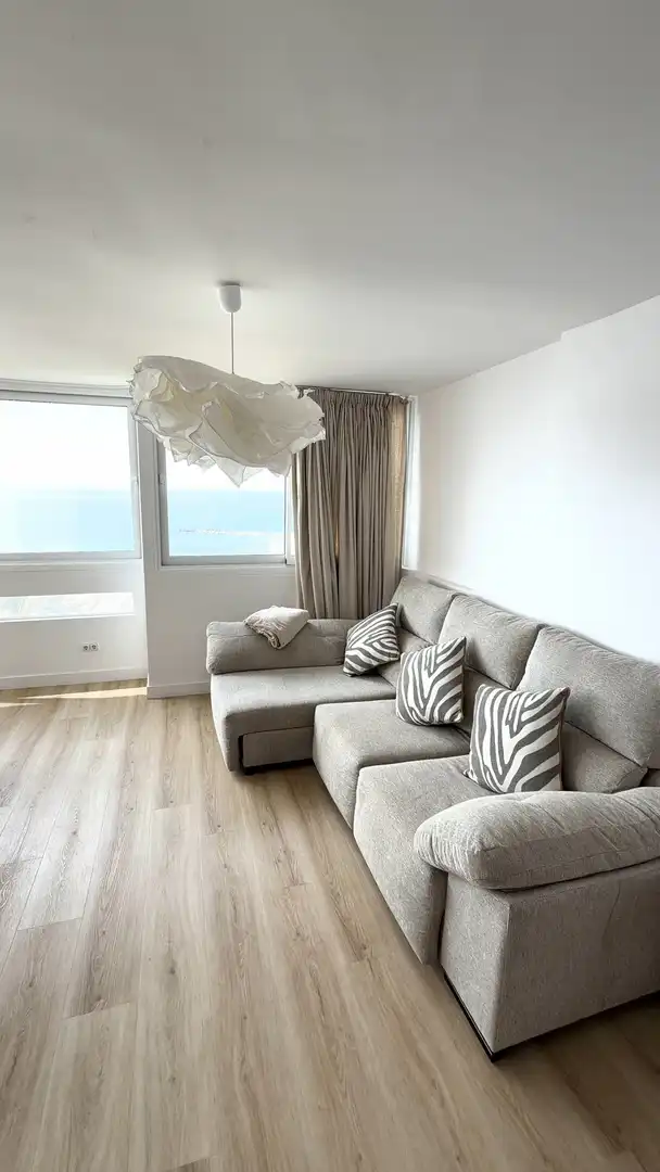 Sala d'estar de Apartament de lloguer en Marbella amb Aire condicionat, Calefacció i Piscina