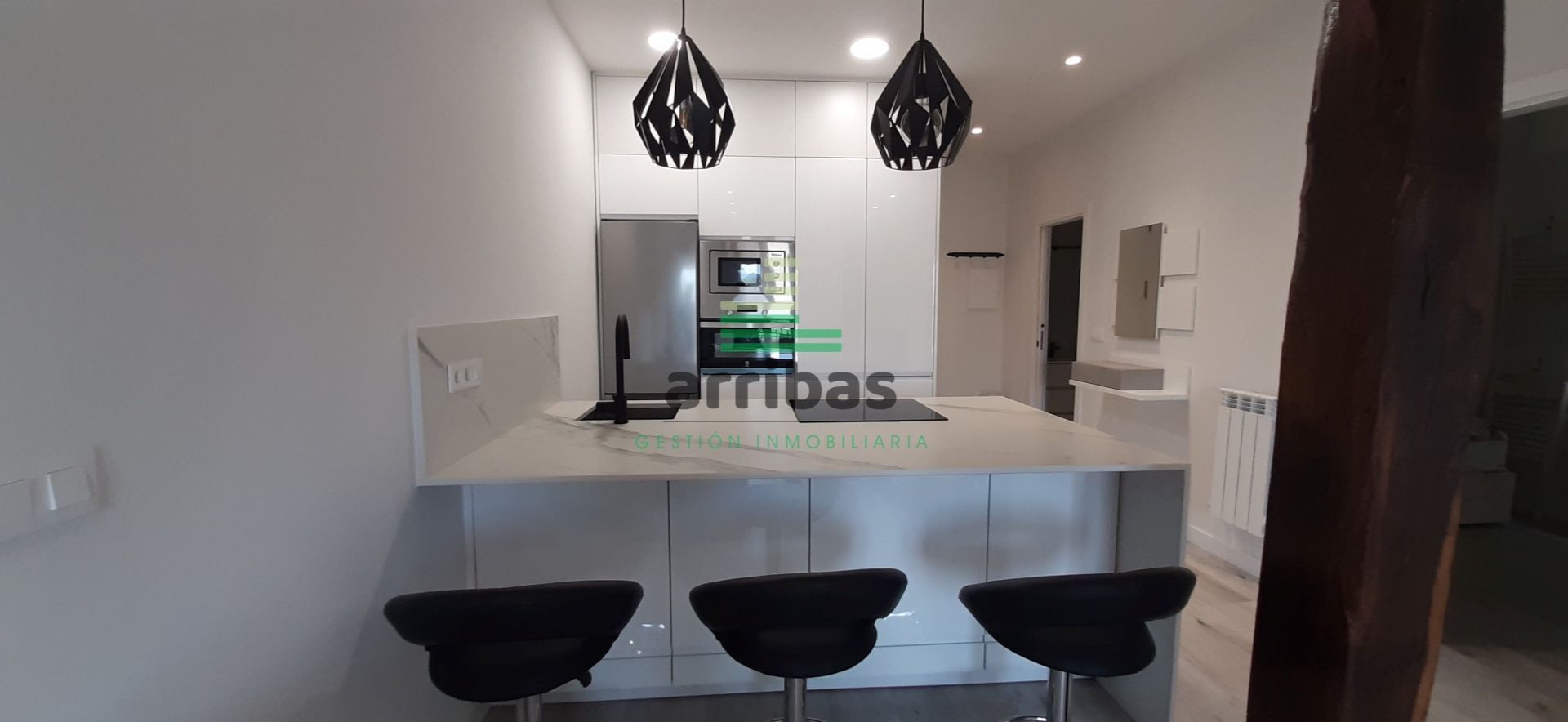 Kitchen of Flat to rent in Donostia - San Sebastián   with Heating and Furnished