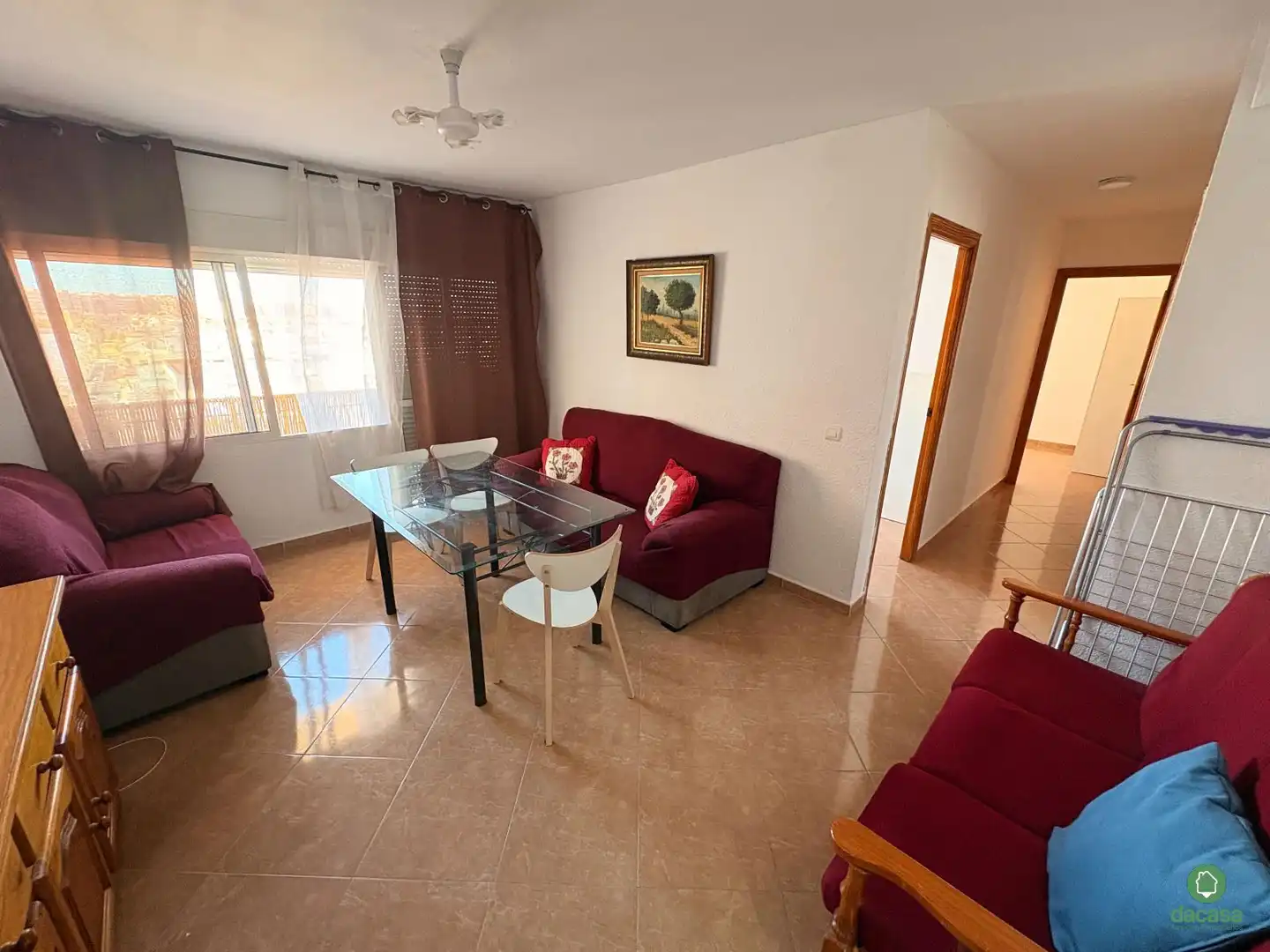 Sala de estar de Piso en venta en Huelva con Terraza y Balcón
